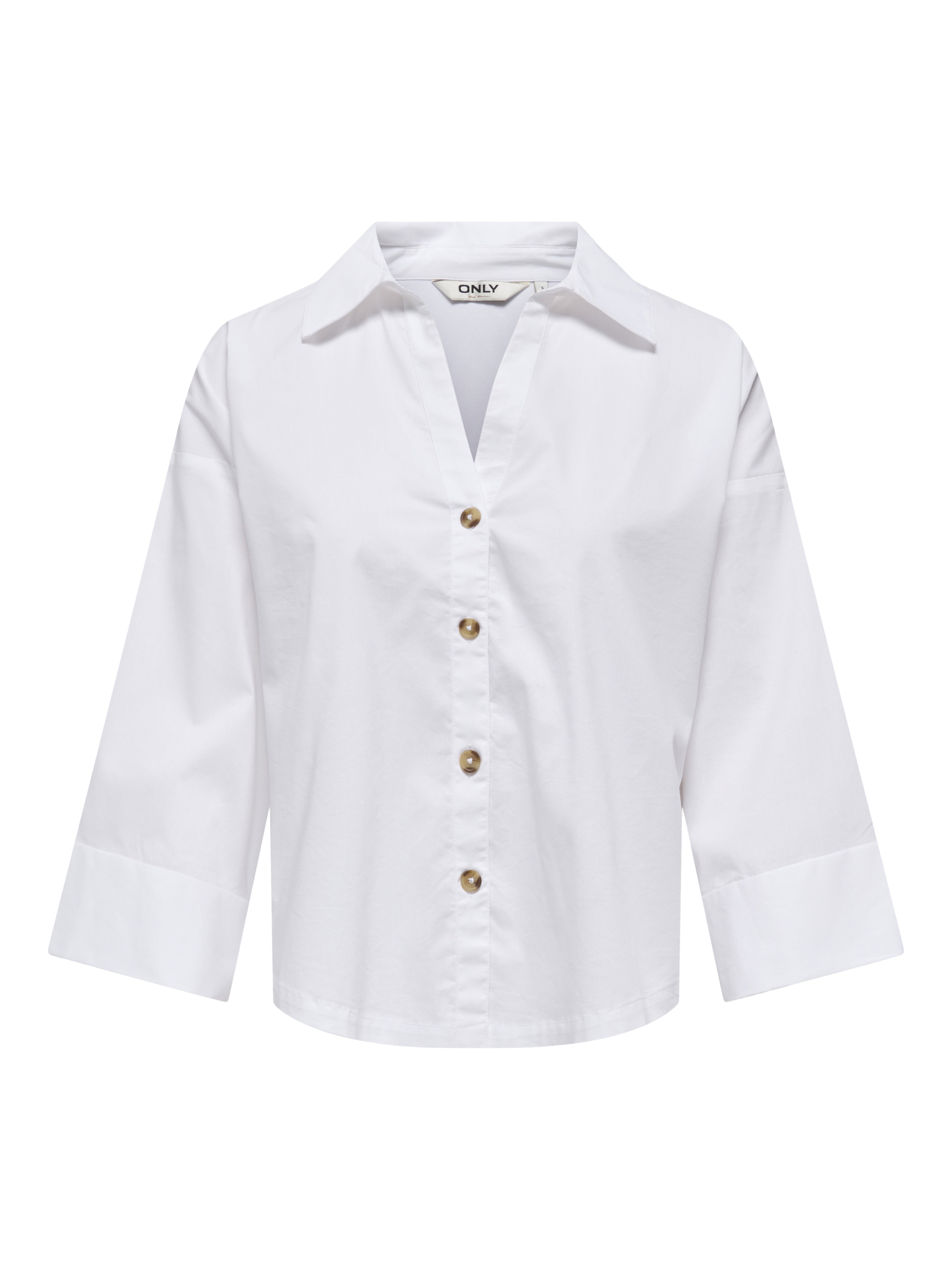 only Damen Blusen Bright White