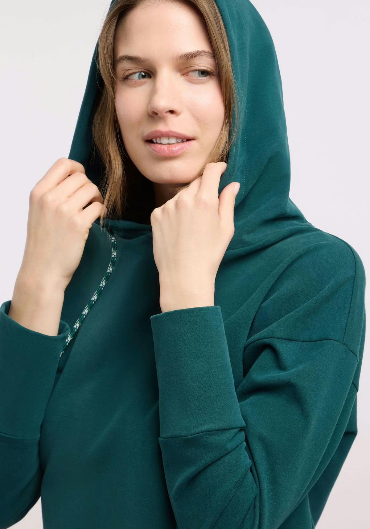 Elbsand Damen Sweatshirts Dark Ivy