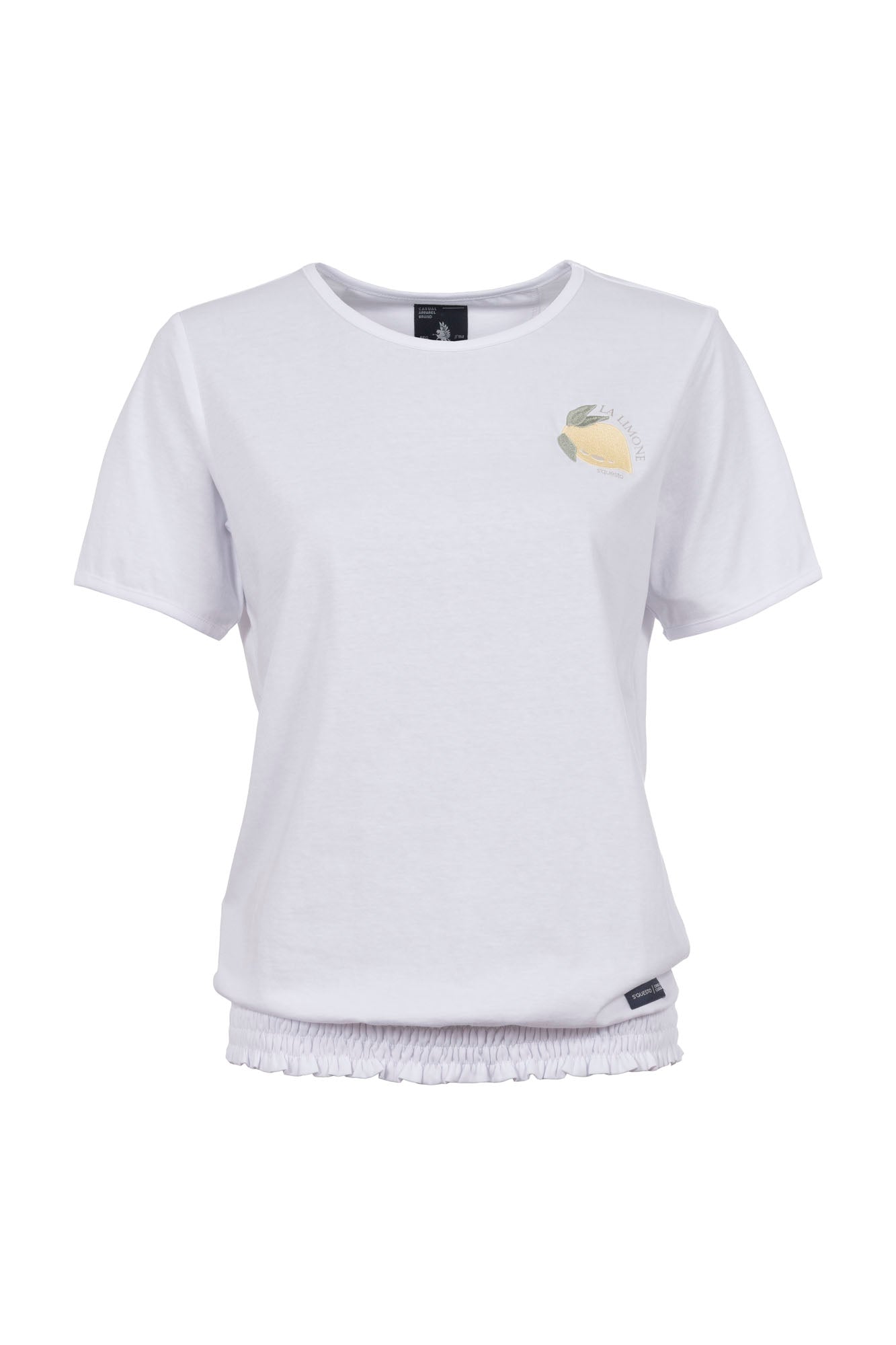 Soquesto Damen T-Shirts Weiß