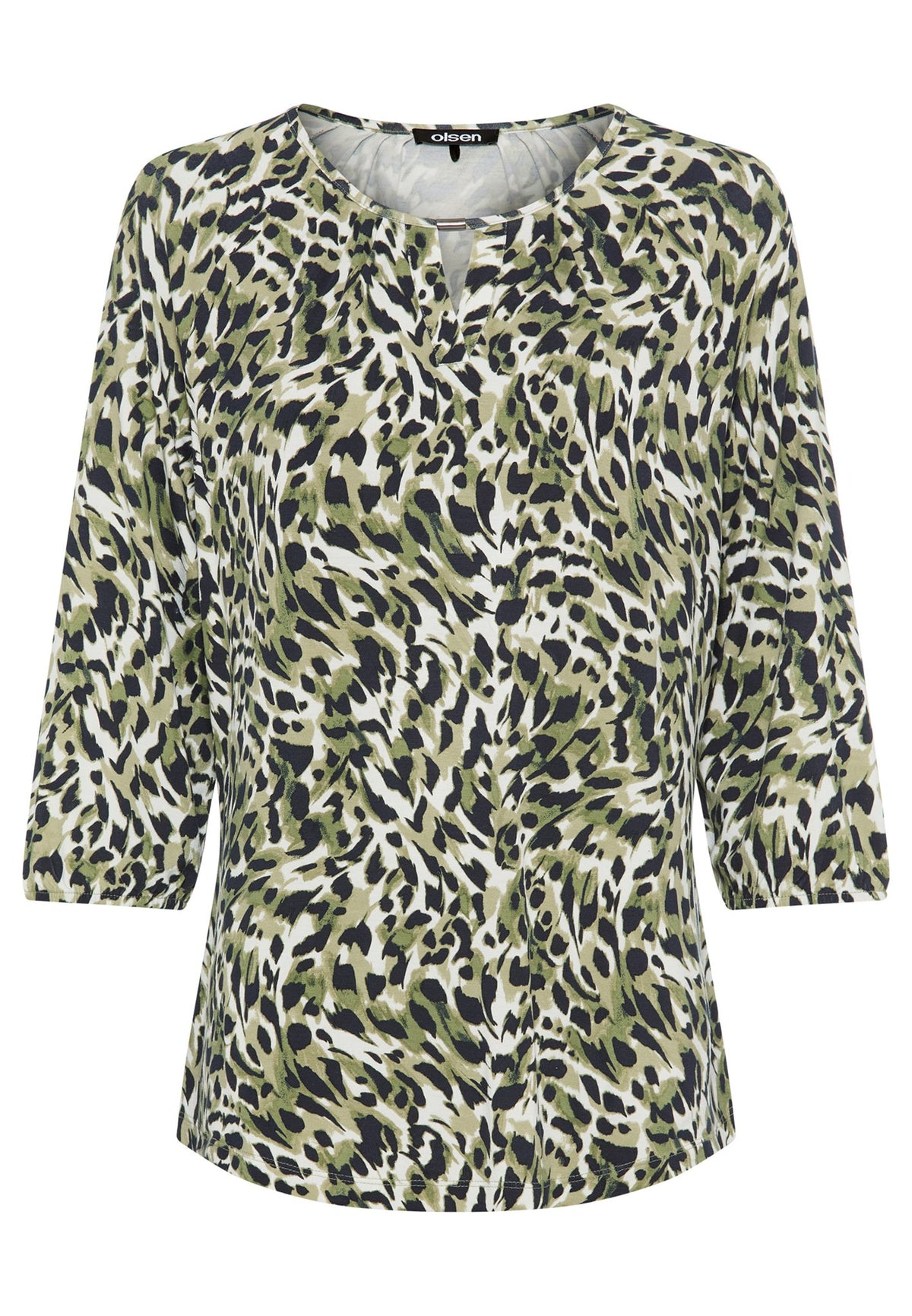 Olsen Damen T-Shirts Moss Gree