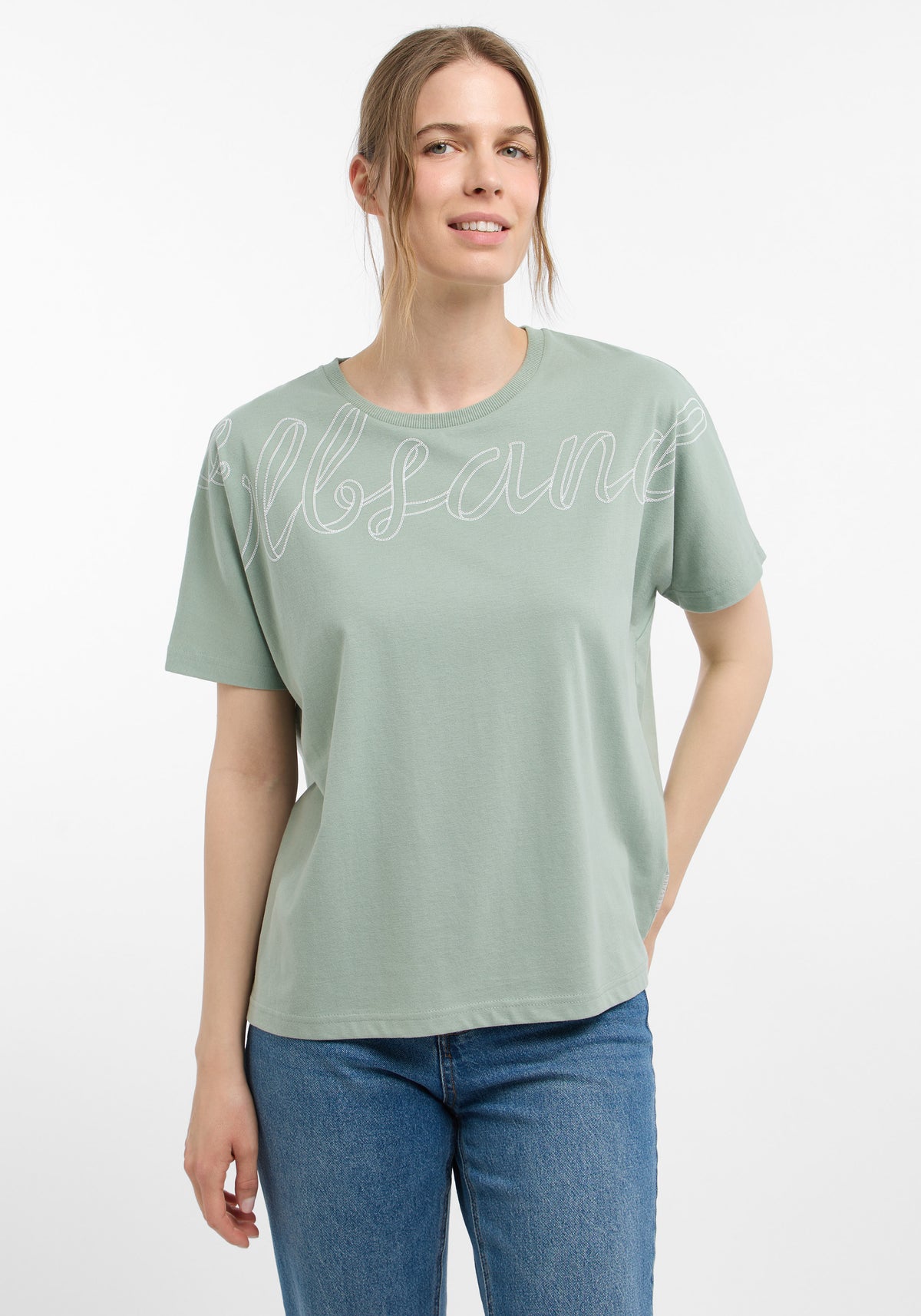 Elbsand Damen T-Shirts Silt Green