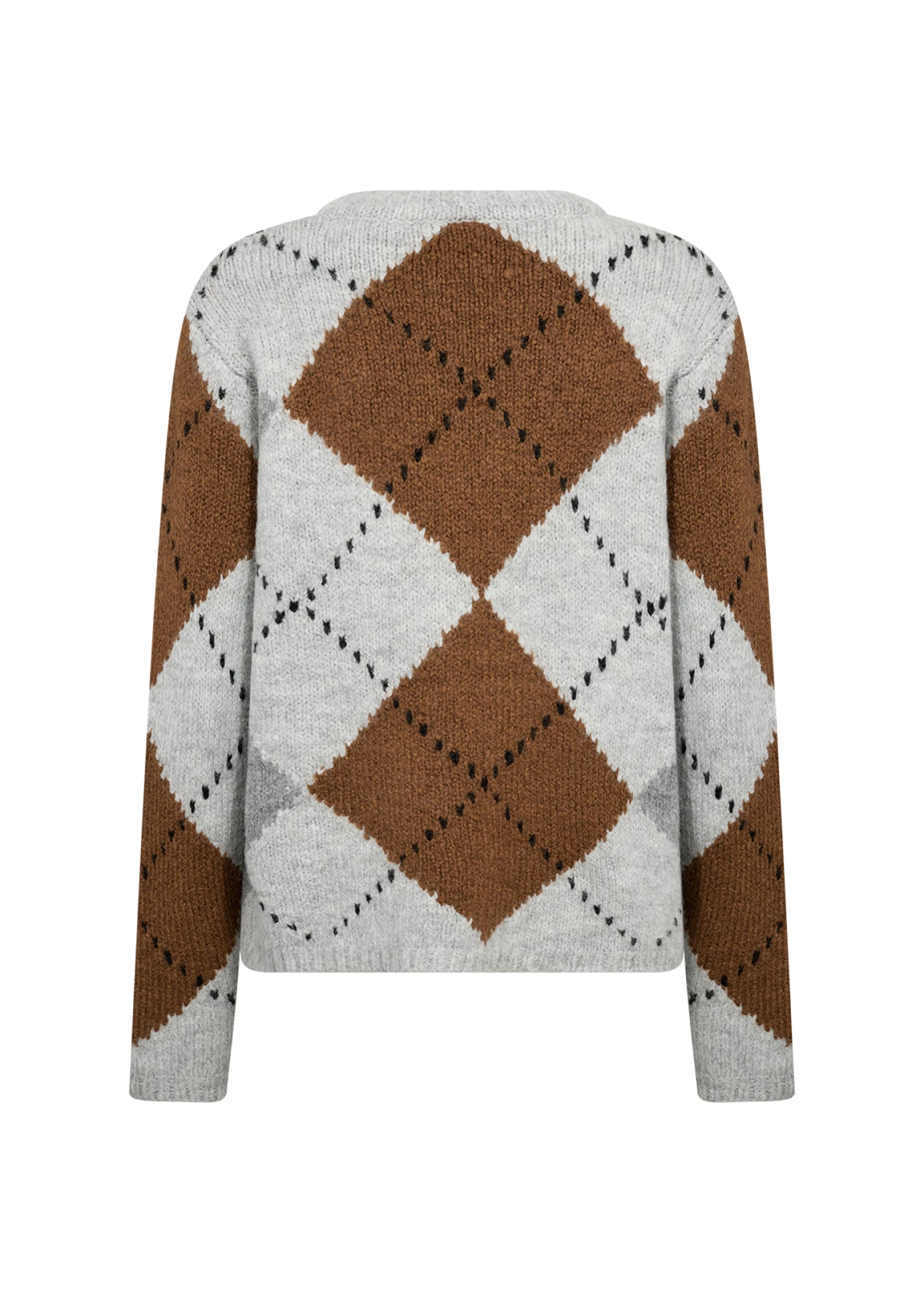 Soya Concept Damen Pullover Lt Grey Melange