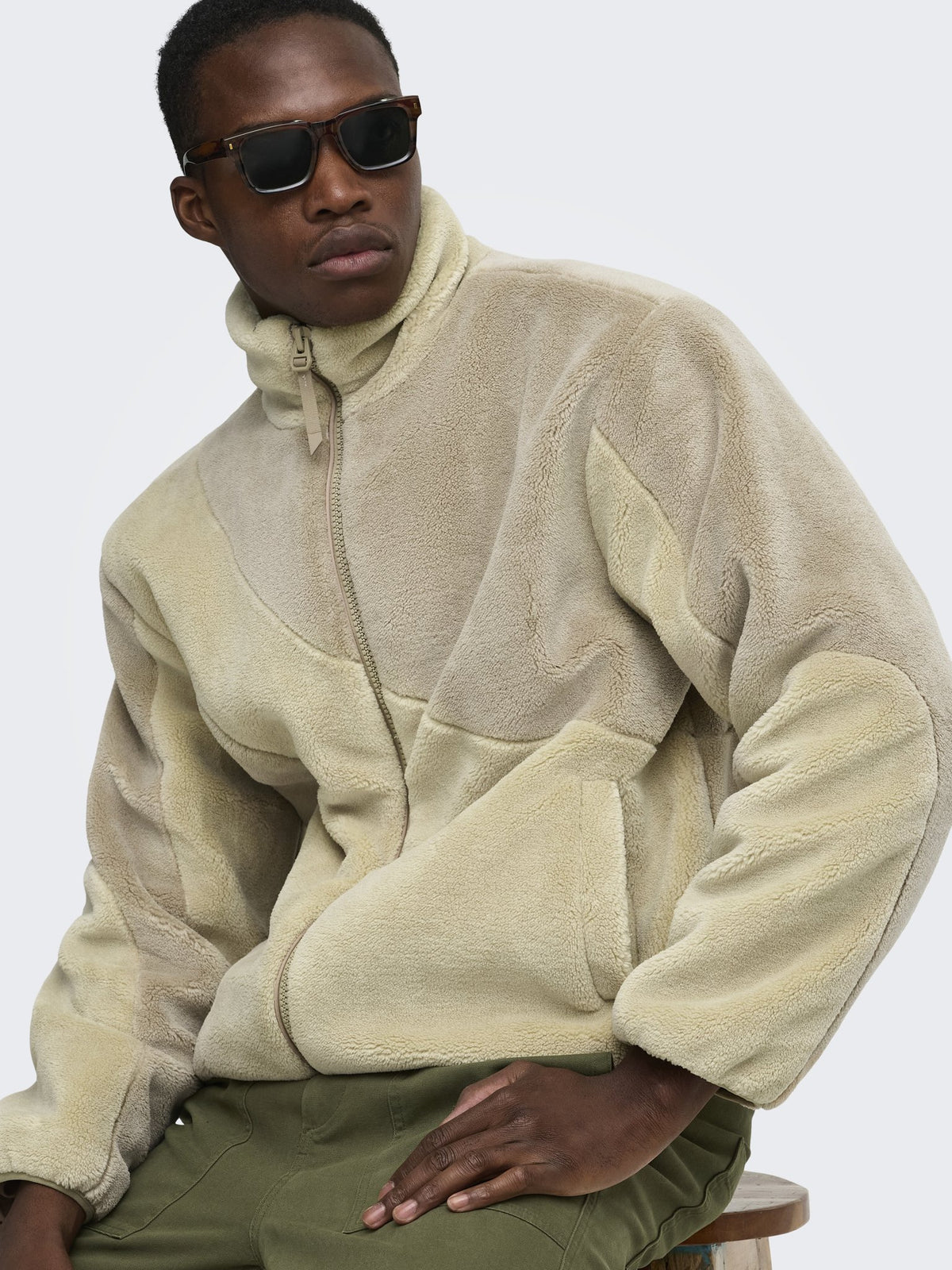 Only & Sons Herren Jacken Chinchilla/Pale