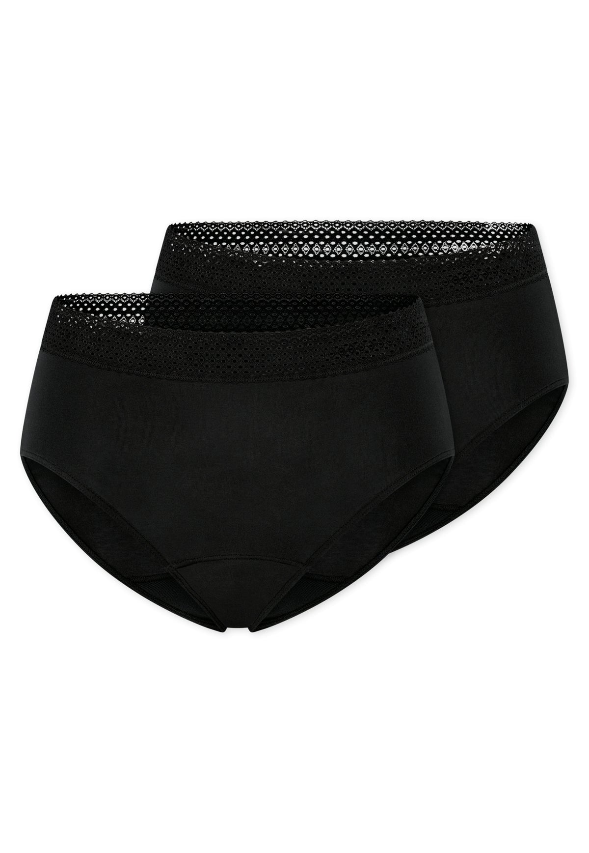 Schiesser Slip Schwarz