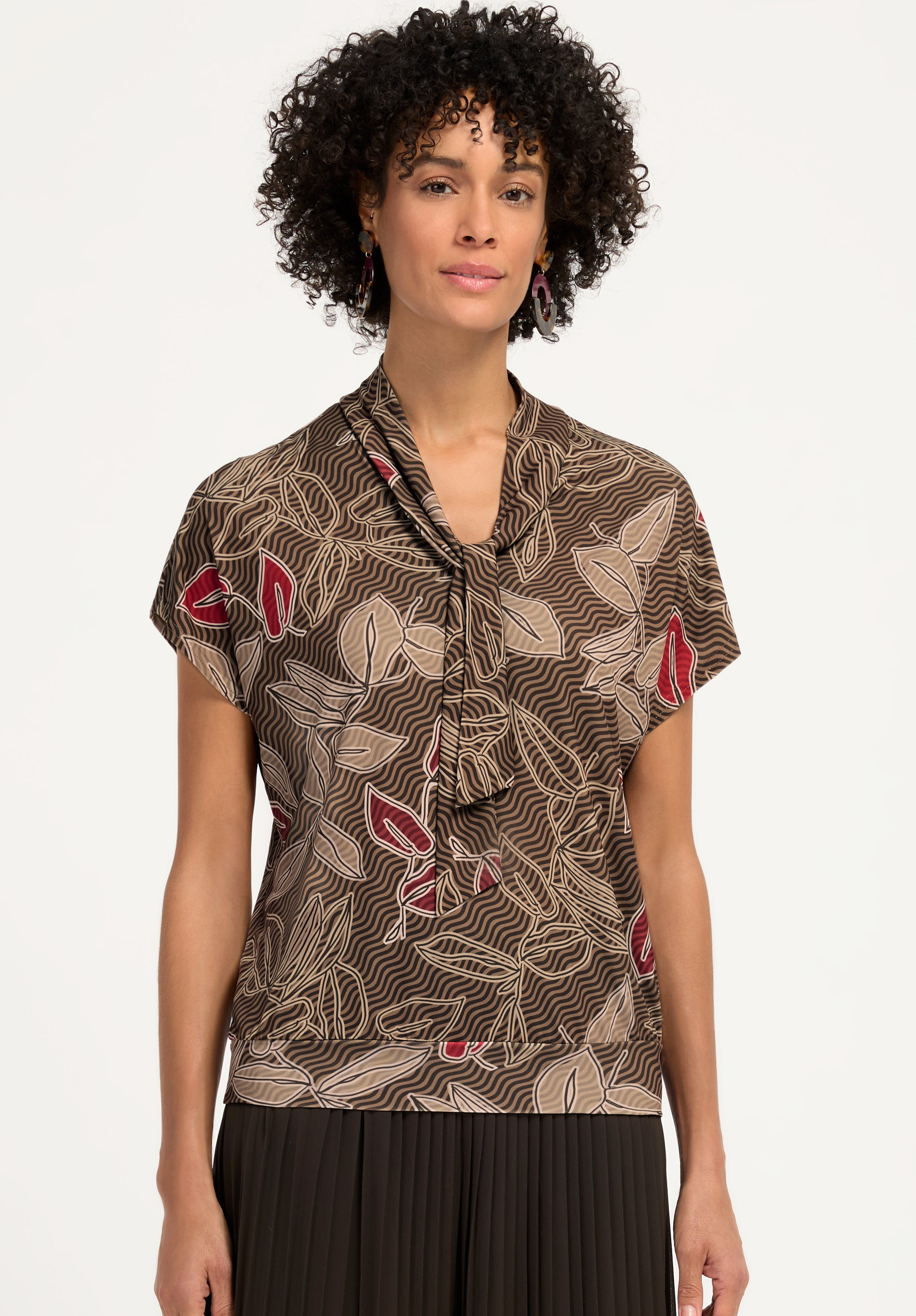 Bianca Damen T-Shirts Brown Mix