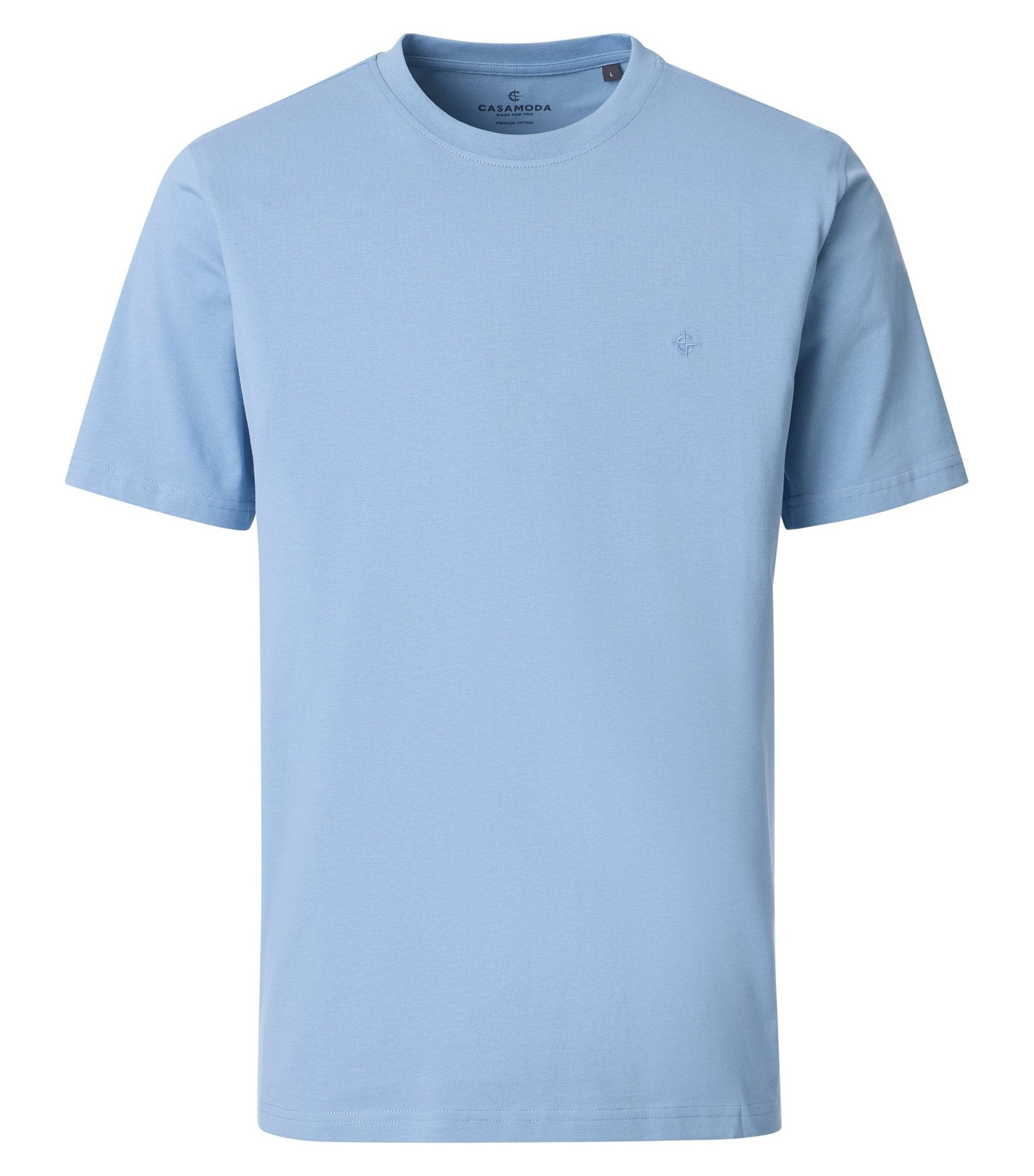 Casa Moda Herren T-Shirts kurz Blau