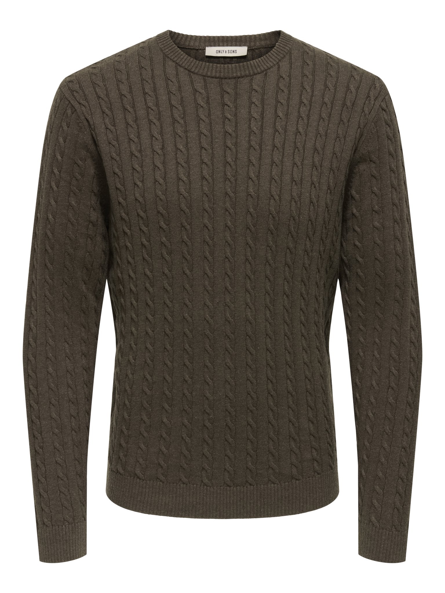 Only & Sons Herren Pullover Coffee Bean/Mel