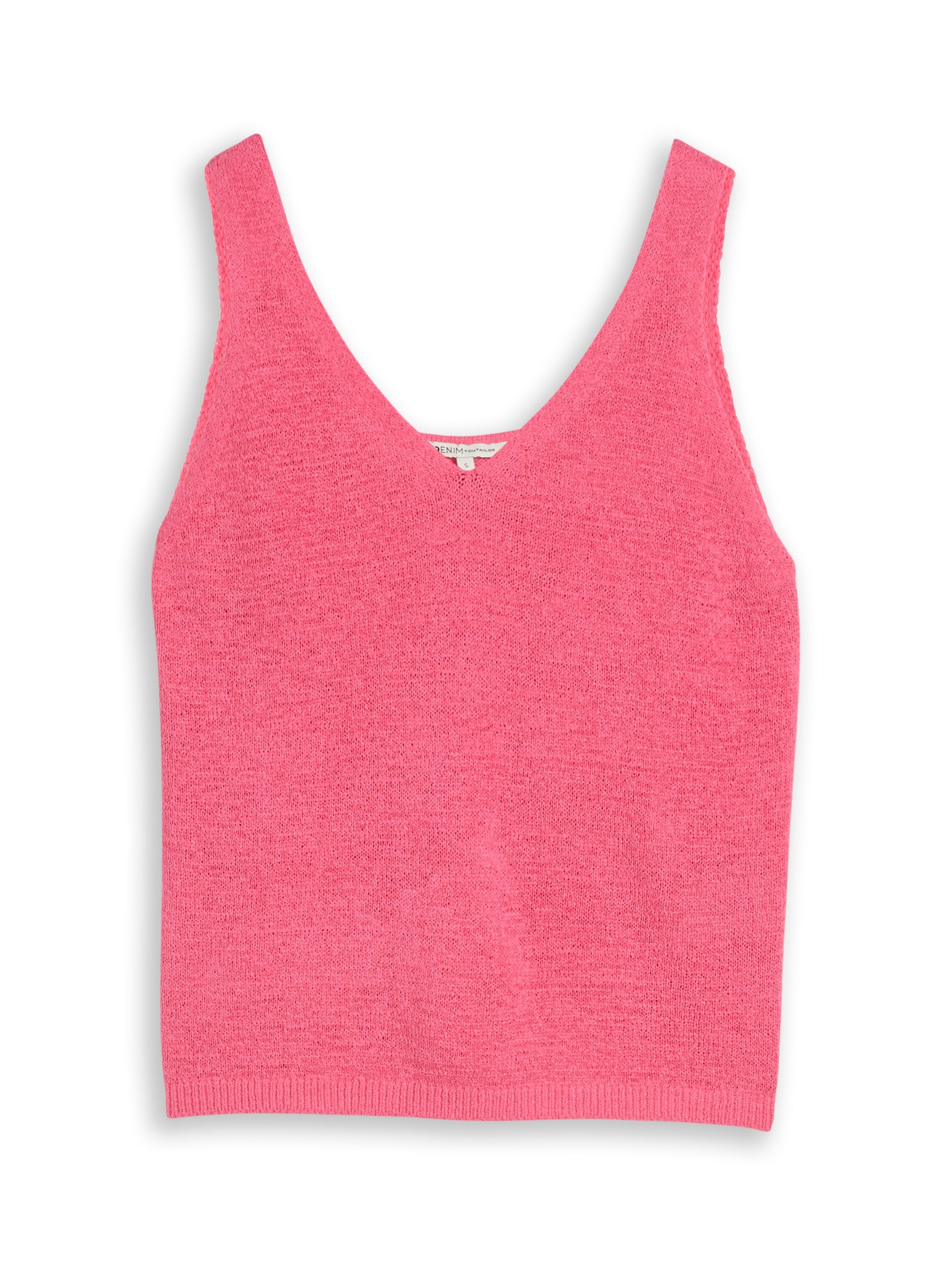 Tom Tailor denim Damen Pullover Soft Bright Pin