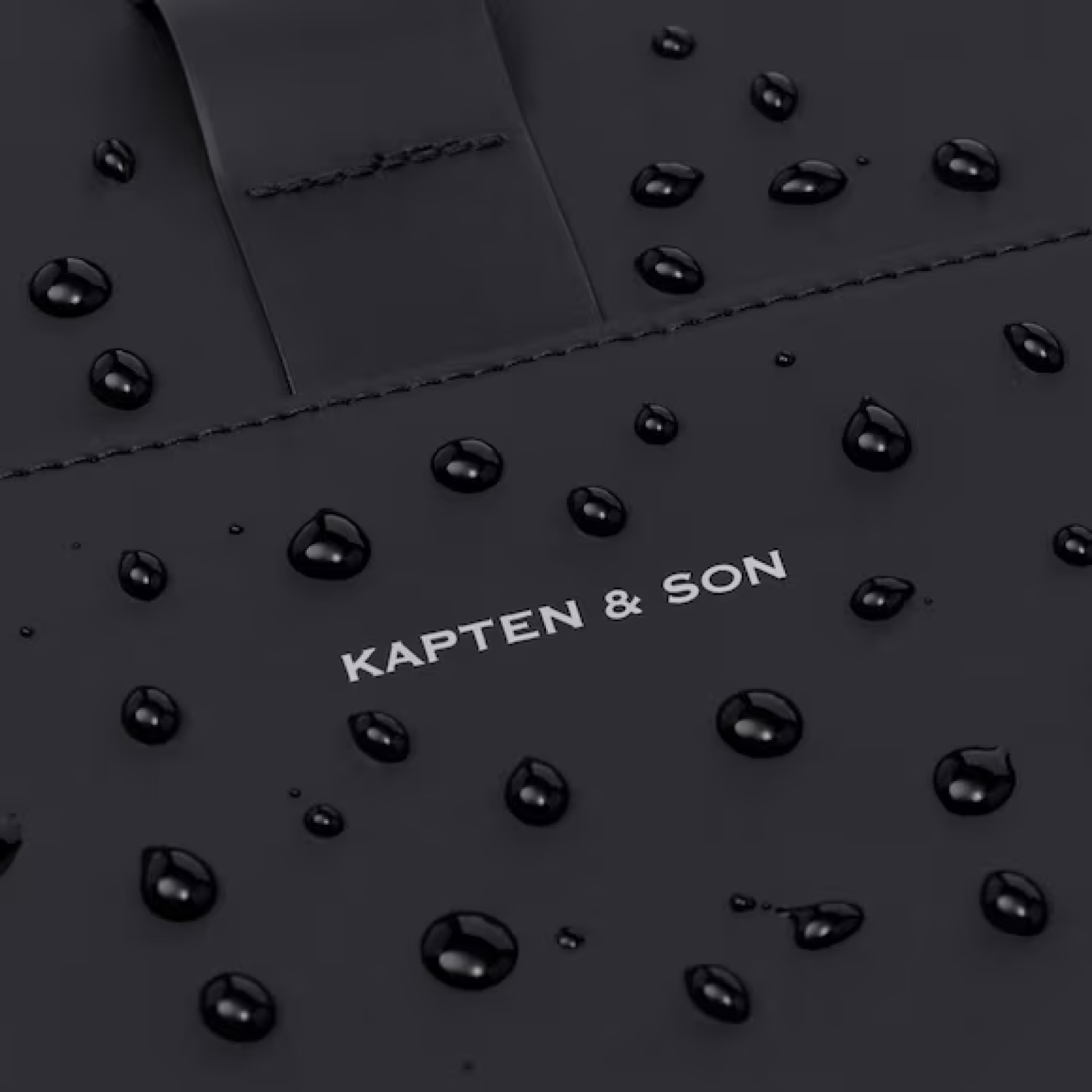 Kapten & Son Rucksack All Black