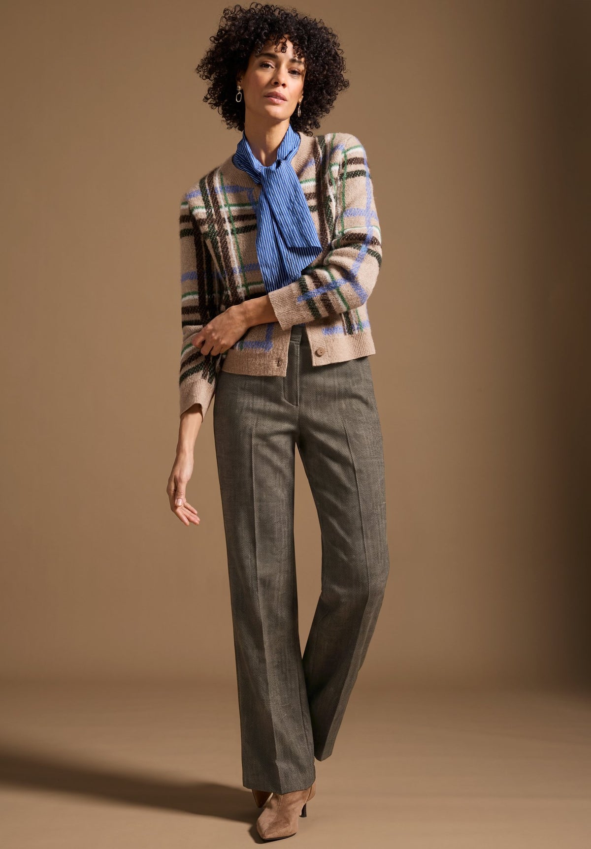 Bianca Damen Blusen Blue Mix