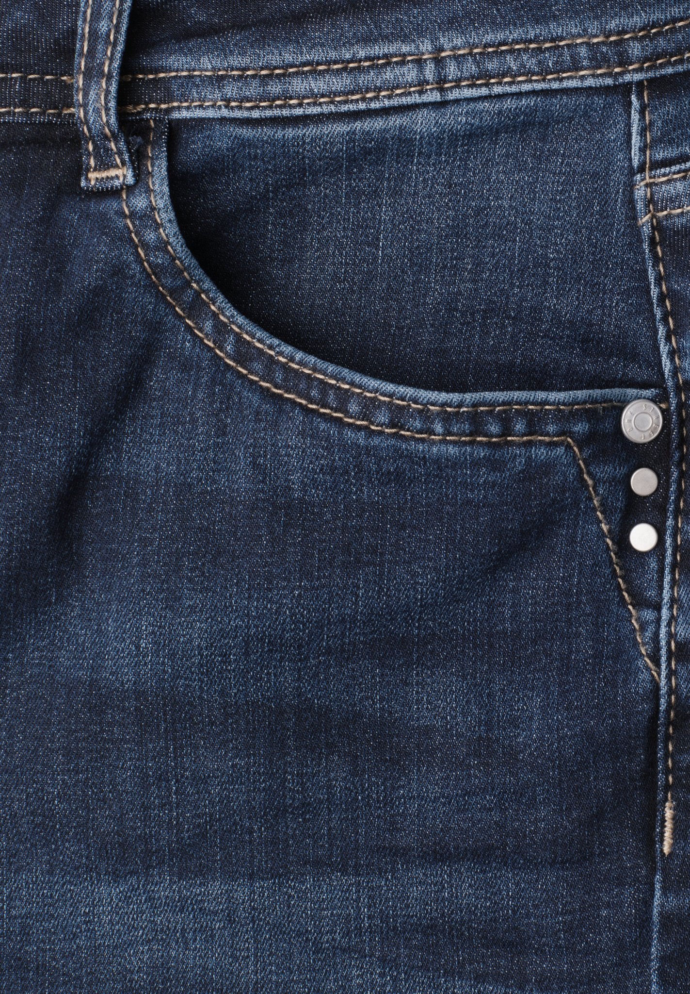 Street One Damen Hosen Dark Blue