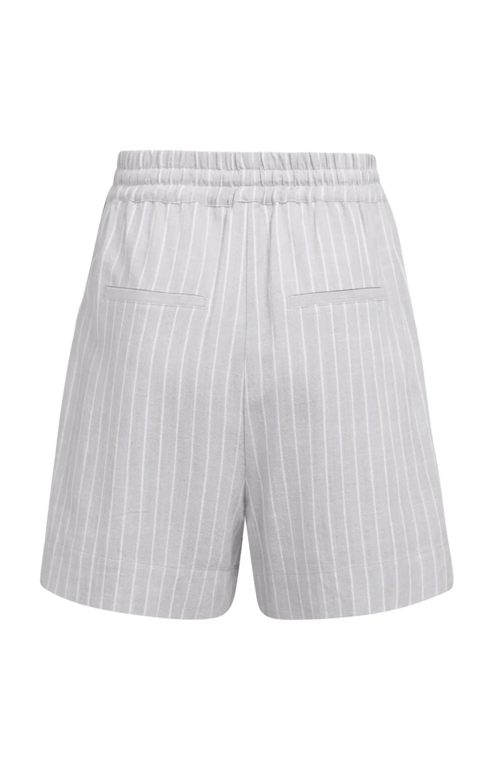 Gestreifte Shorts mit elastischem Bund