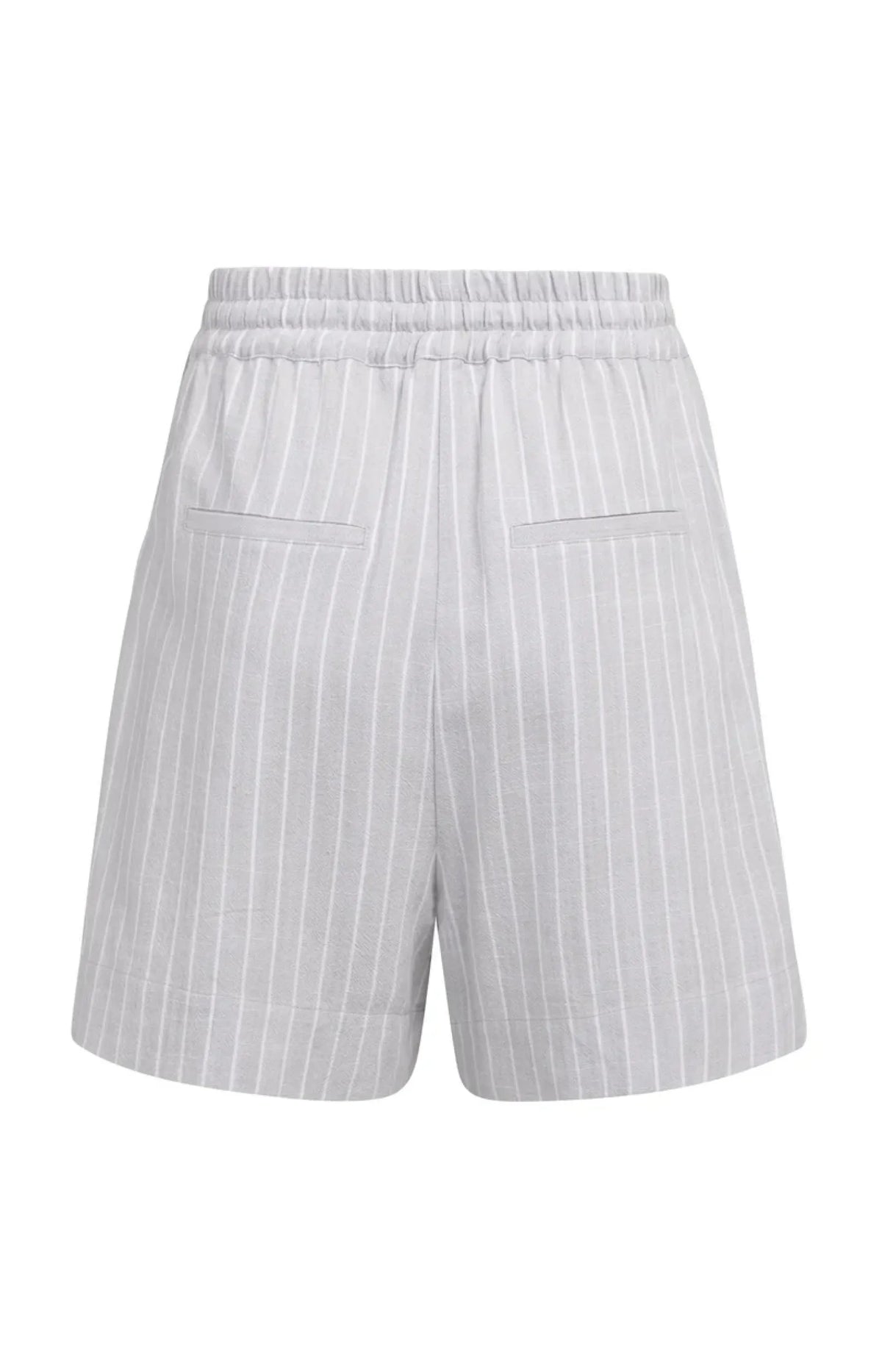 Gestreifte Shorts mit elastischem Bund