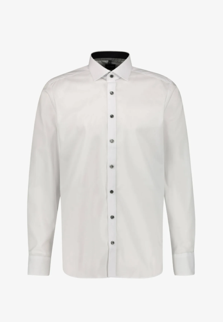 Olymp Herren Hemden lang Anthrazit