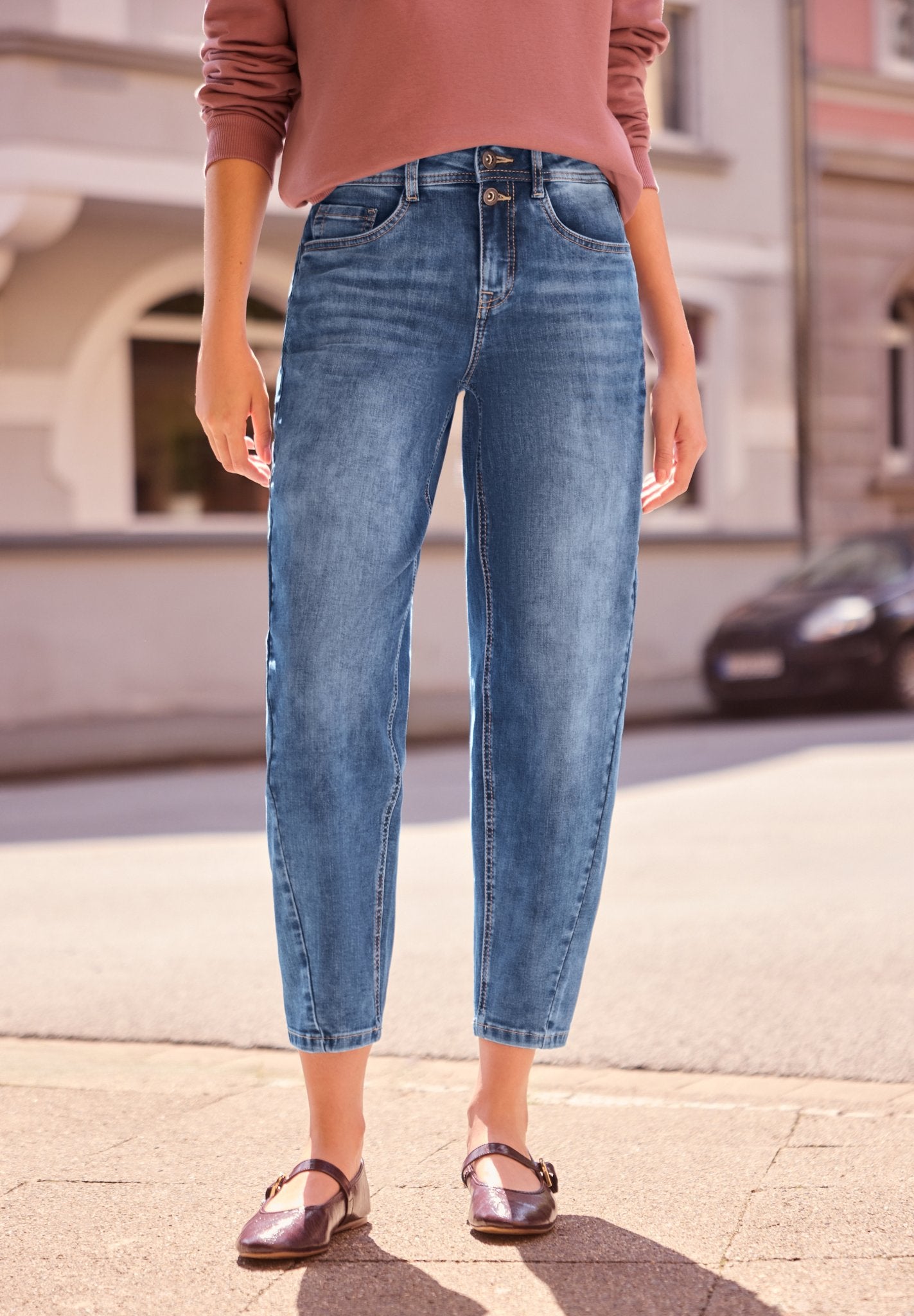 Street One Studio Damen Hosen Authentic