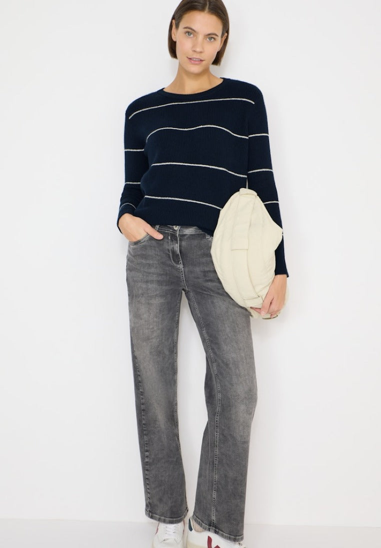Cecil Damen Pullover Deep Deni