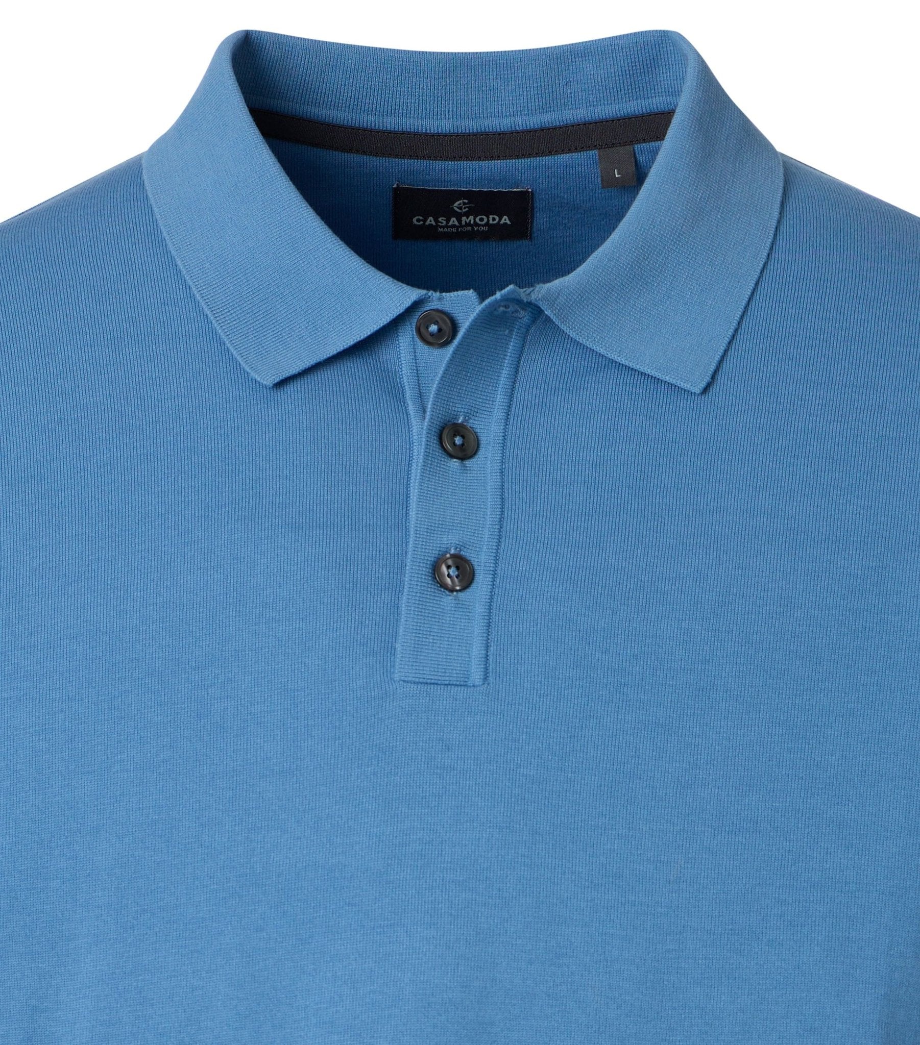Casa Moda Herren Polo-Shirts Blau