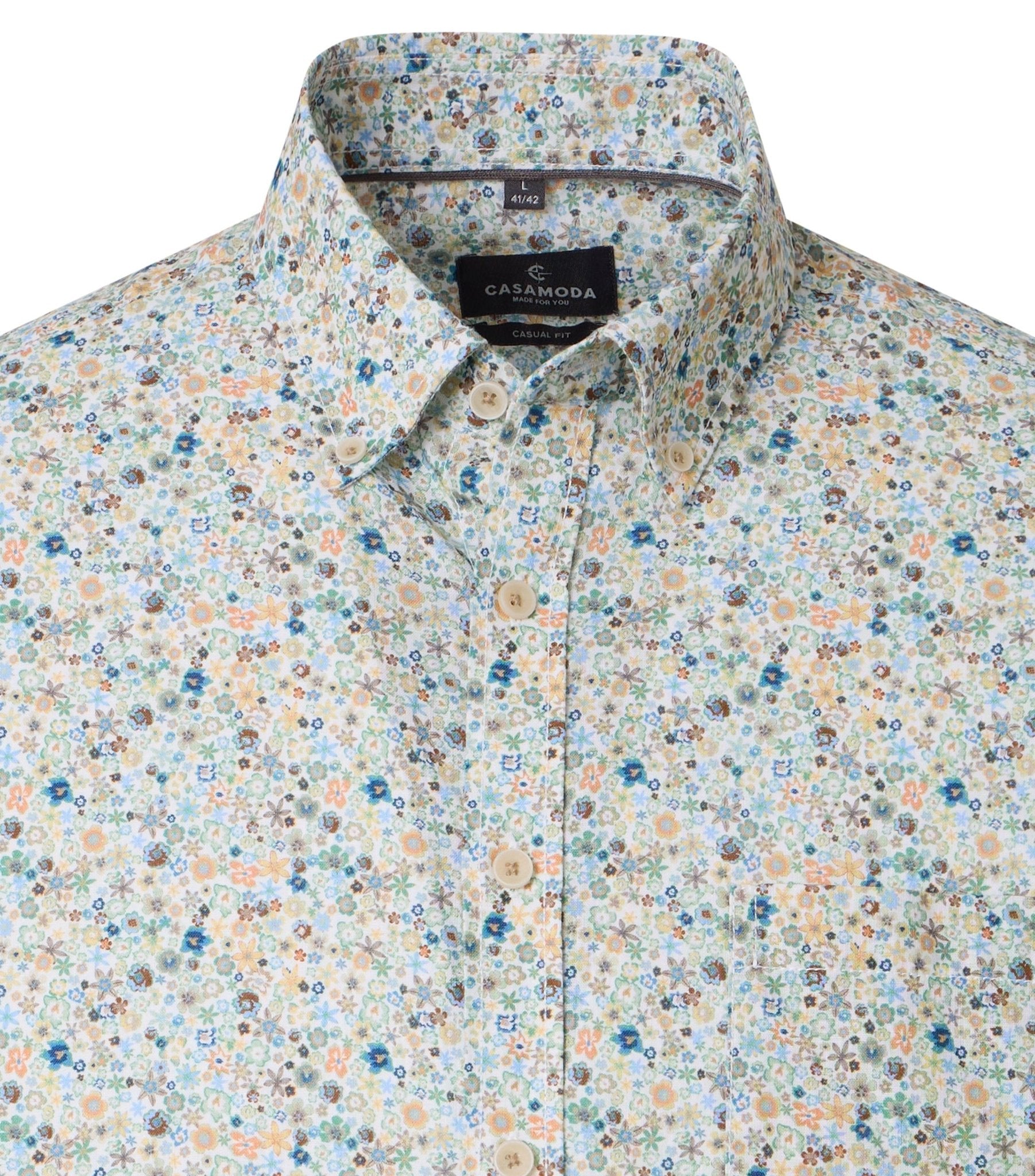 Casa Moda Herren Hemden kurz Orange