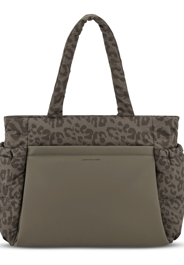 Kapten & Son Handtasche Hellvi Cloud Medium Leo Dark Brown