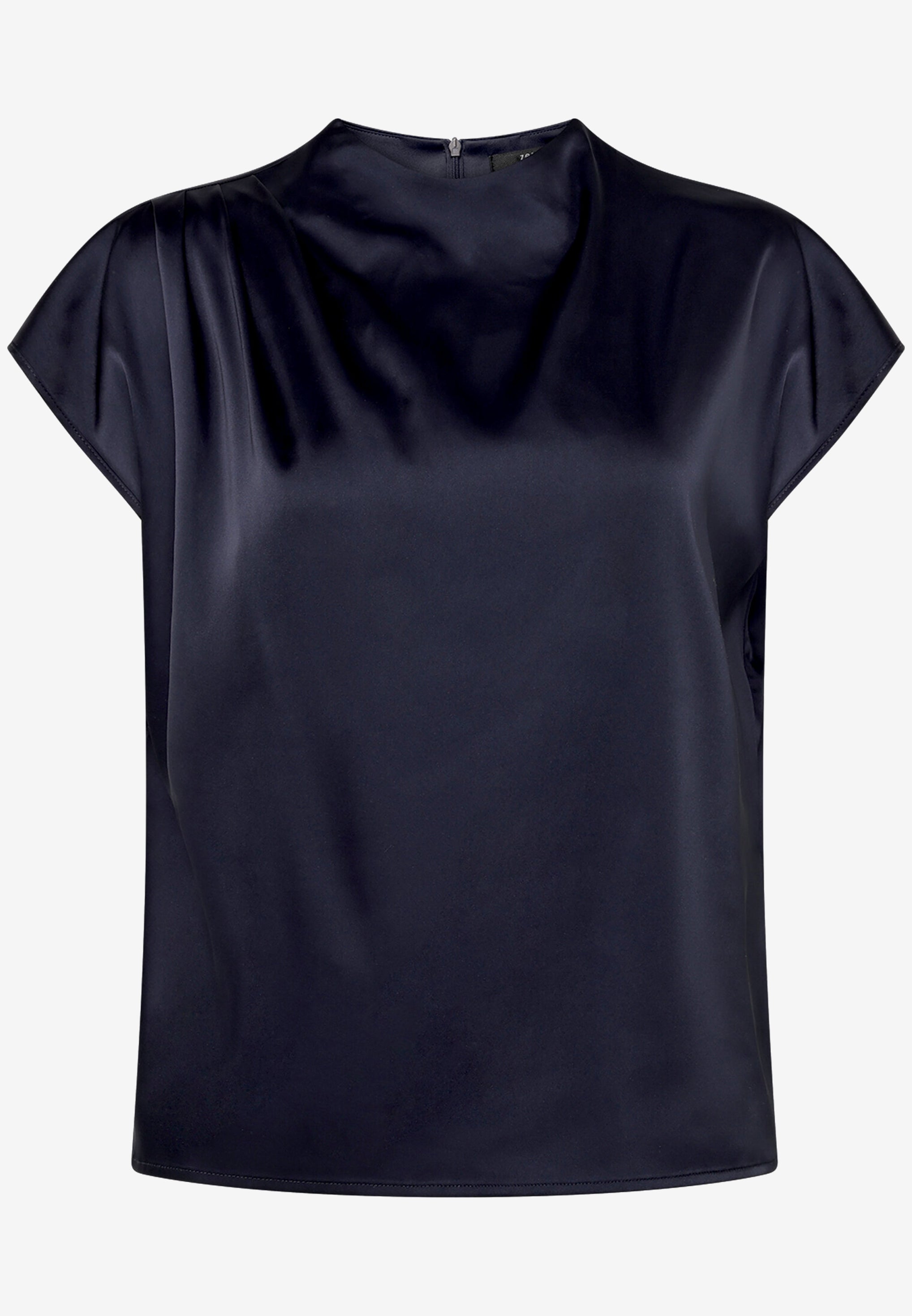 Zero Damen Blusen kurz Deep Sky