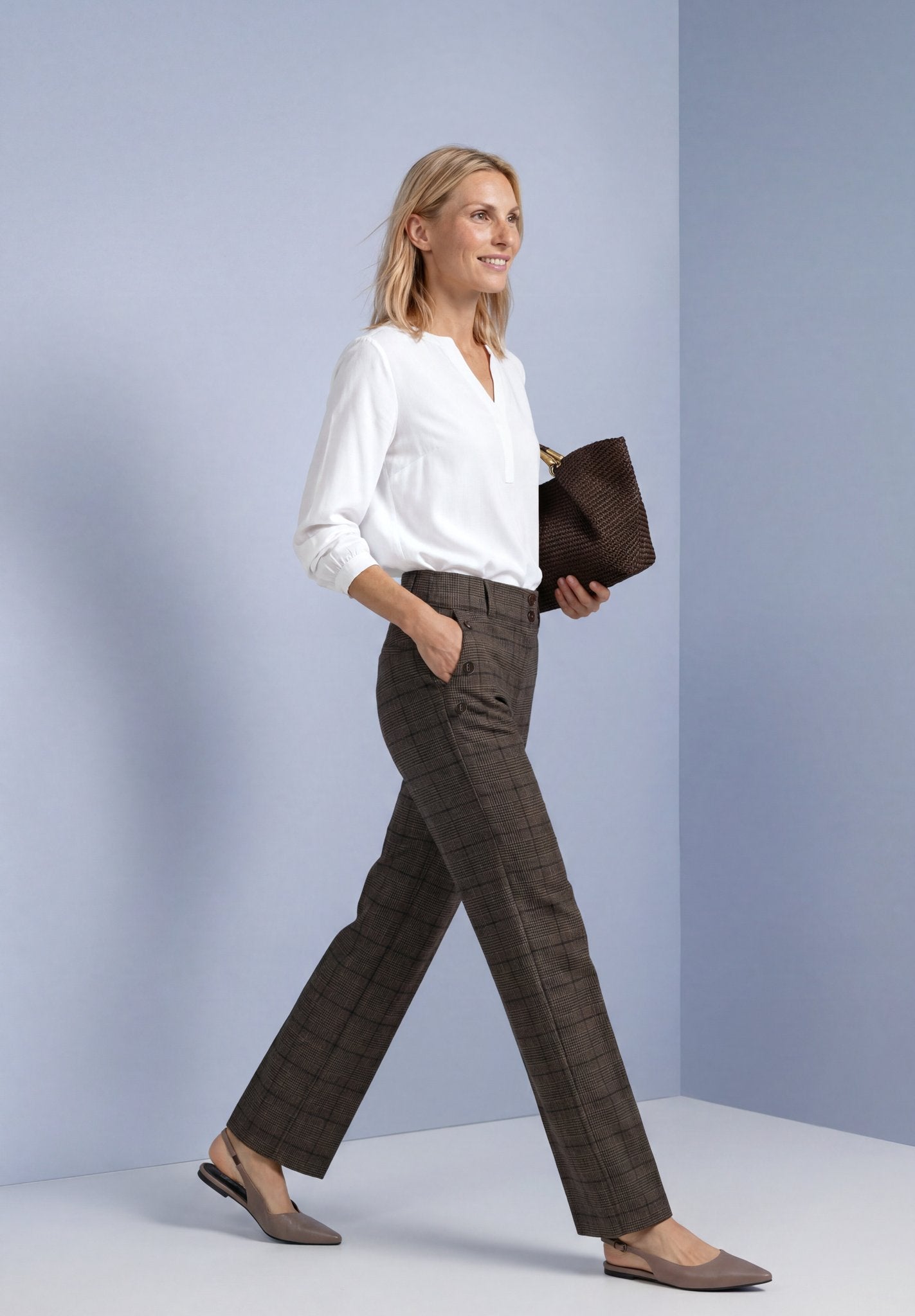 Street One Damen Hosen Darkest B