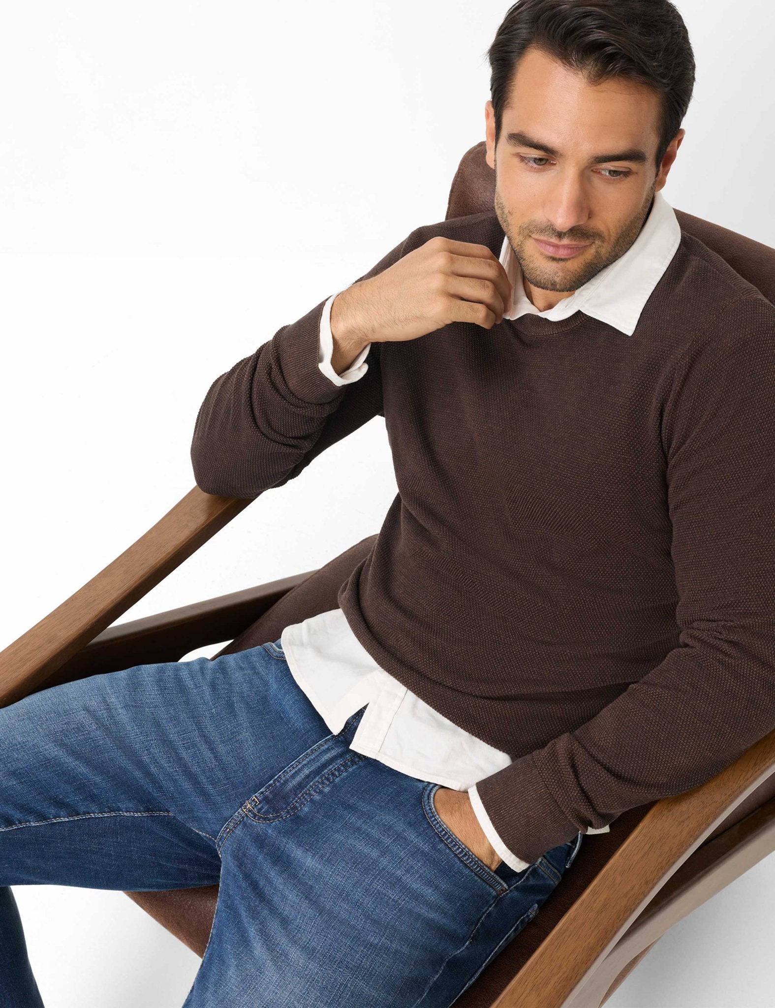 Brax Herren Jeans Top Blue Use