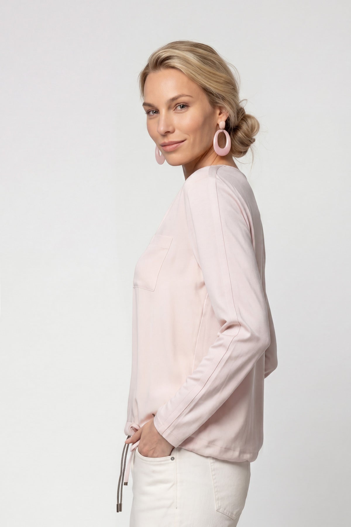 Monari Damen T-Shirts Rosewater