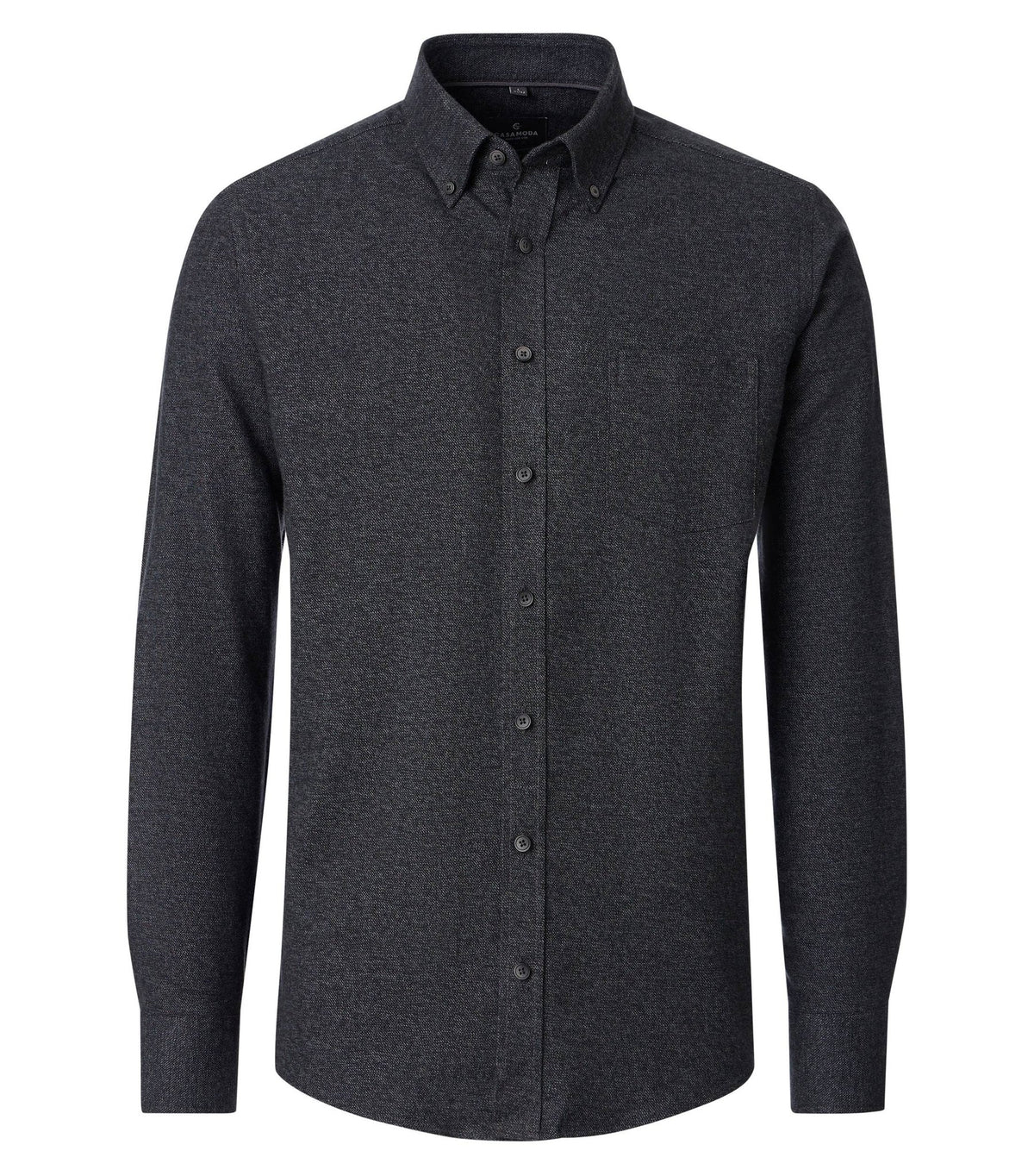 Casa Moda Herren Hemden Schwarz