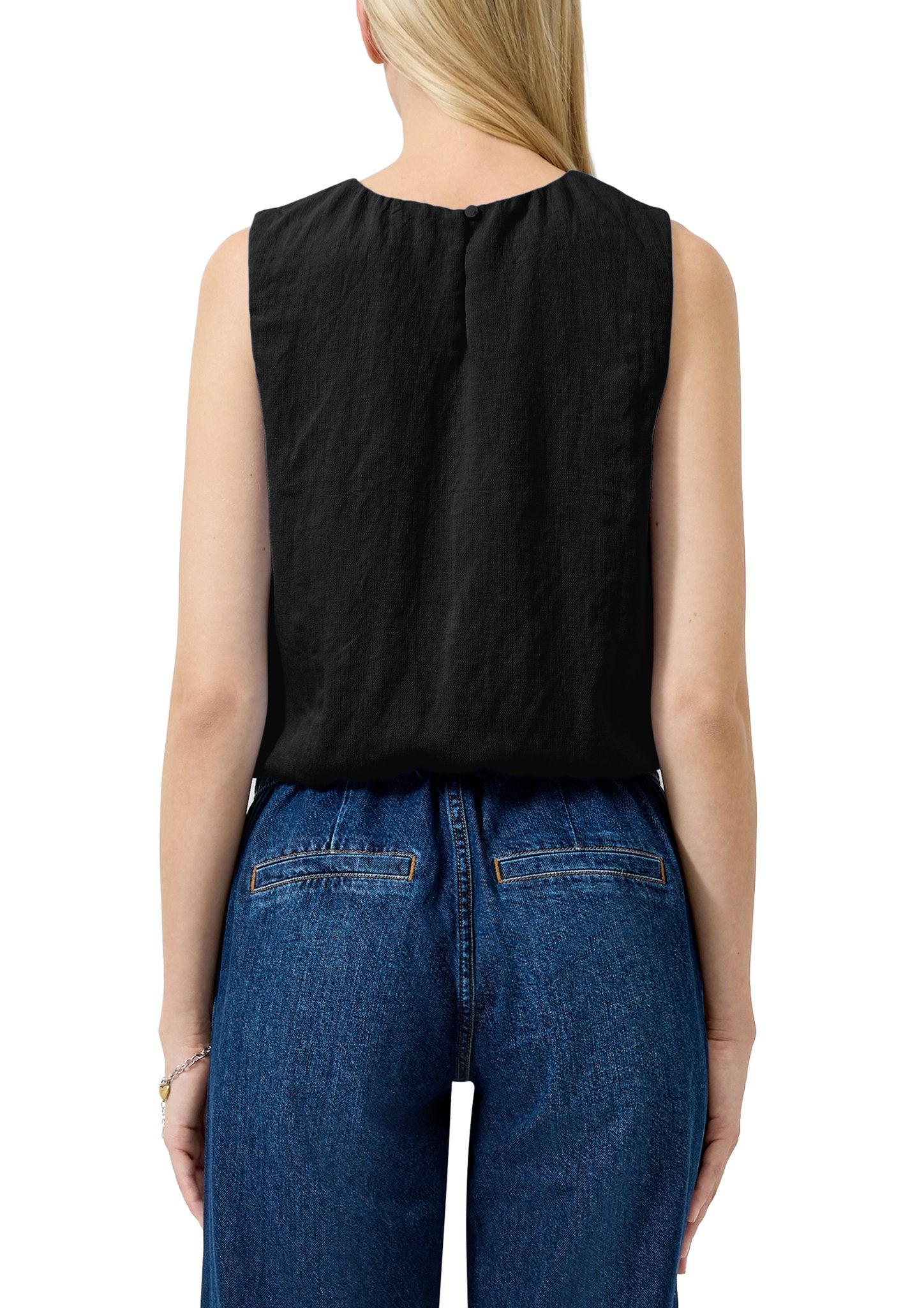 QS by S.Oliver Damen Blusen Grey/Black