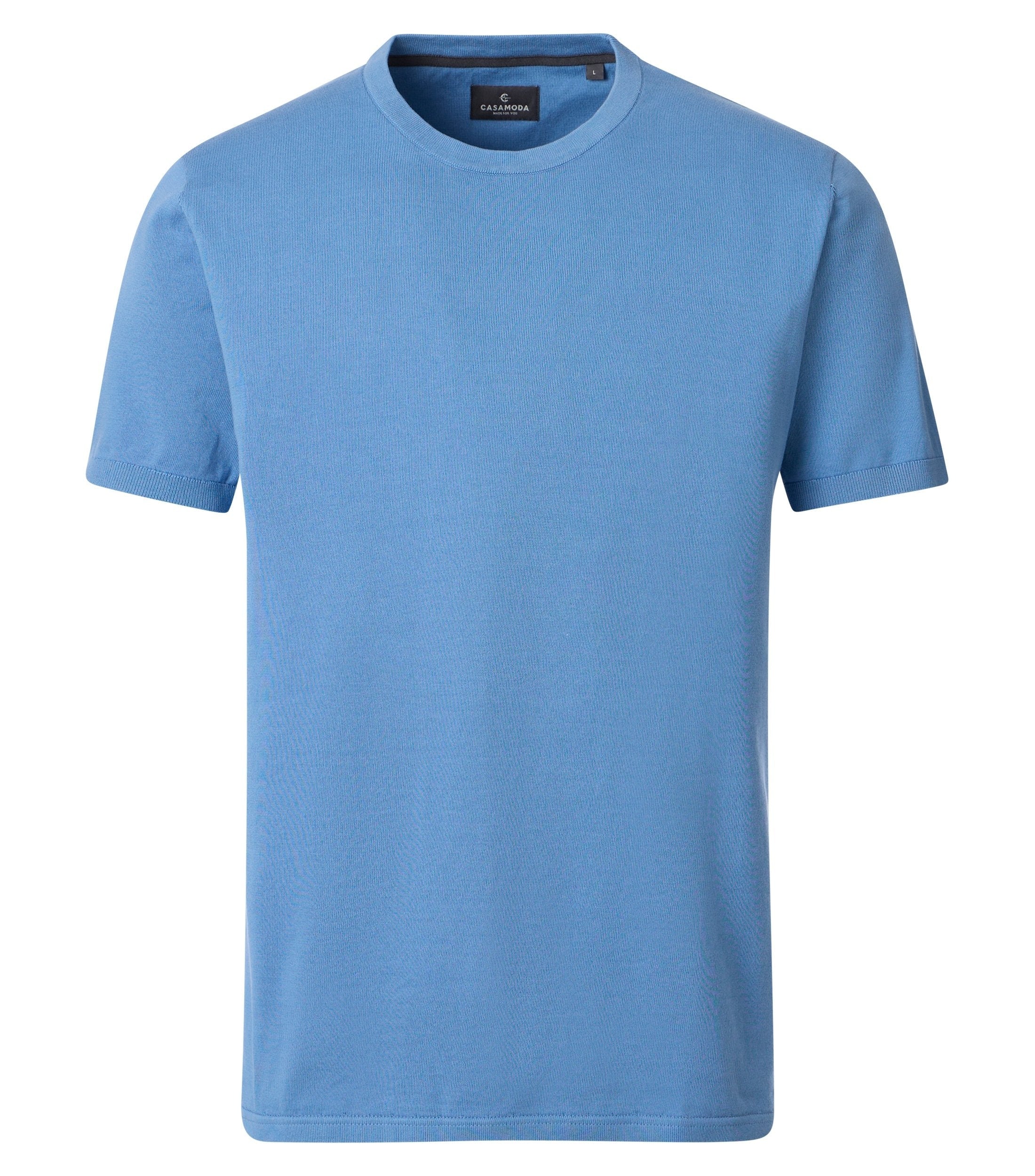 Casa Moda Herren T-Shirts kurz Blau