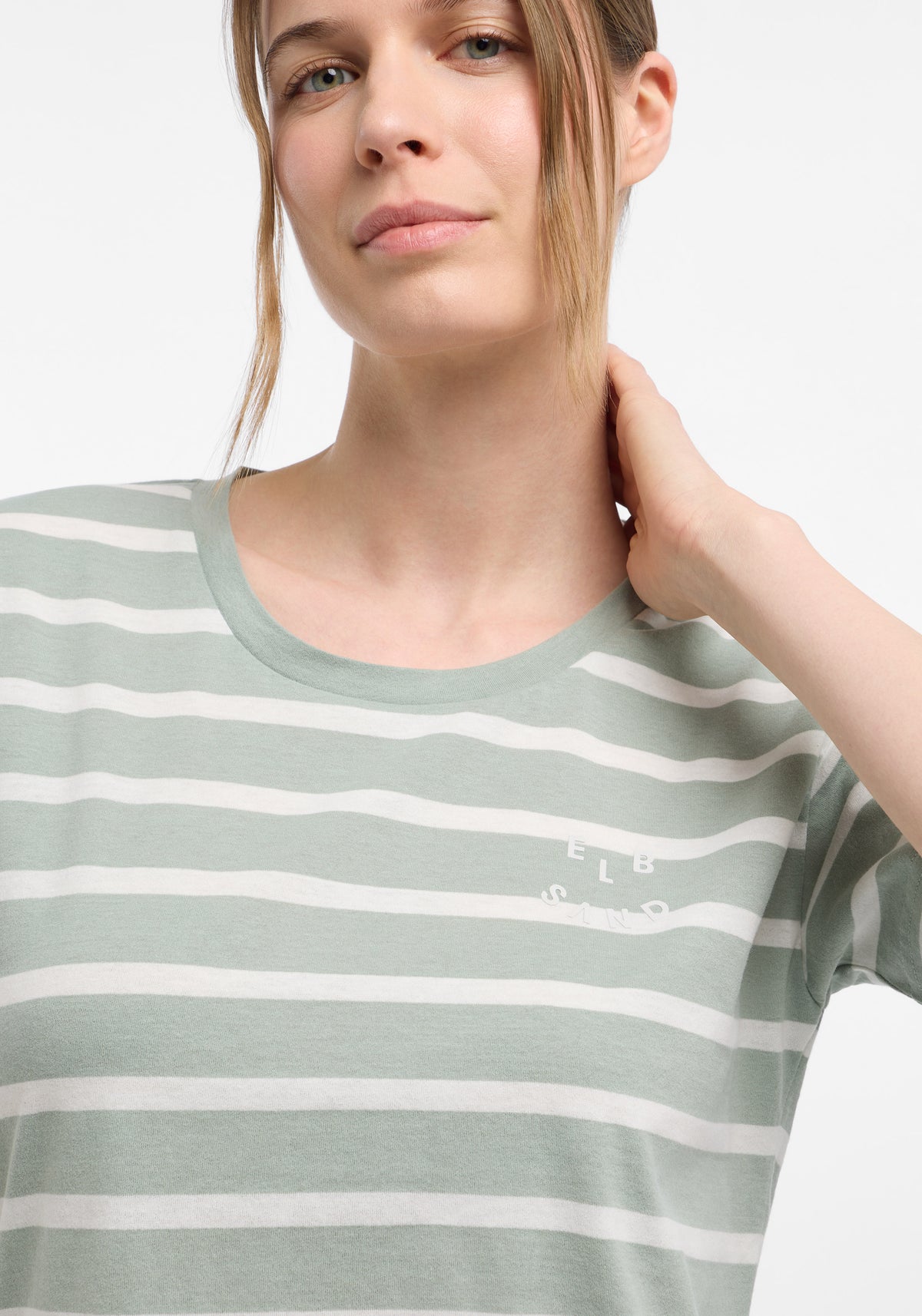 Elbsand Damen T-Shirts Silt Green