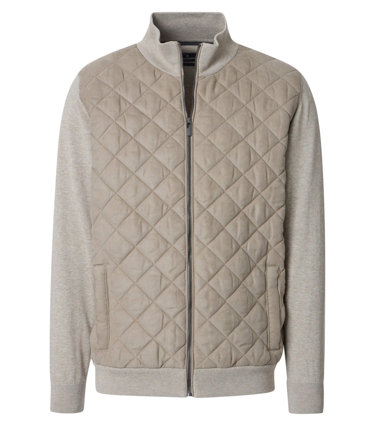 Casa Moda Herren Strickjacken Beige