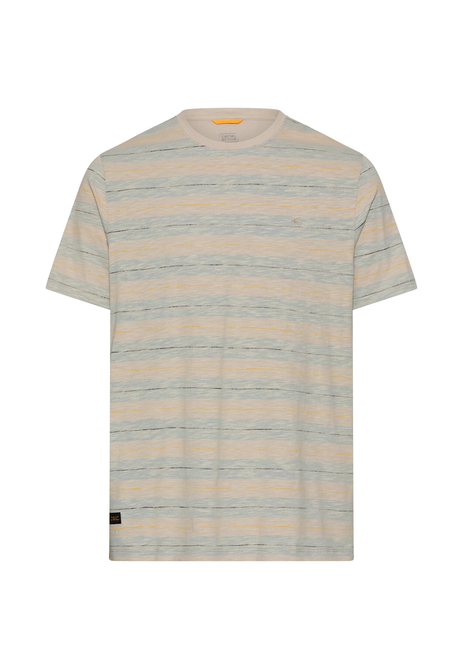 Camel active Herren T-Shirts kurz Aqua Blue