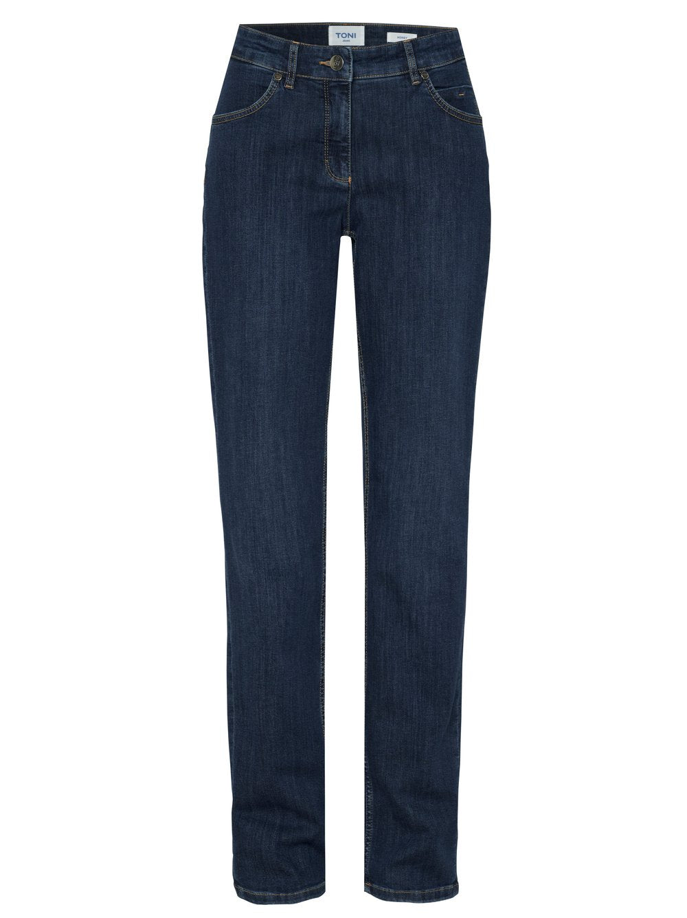 Toni Dress Damen Jeans Mid Blue Used