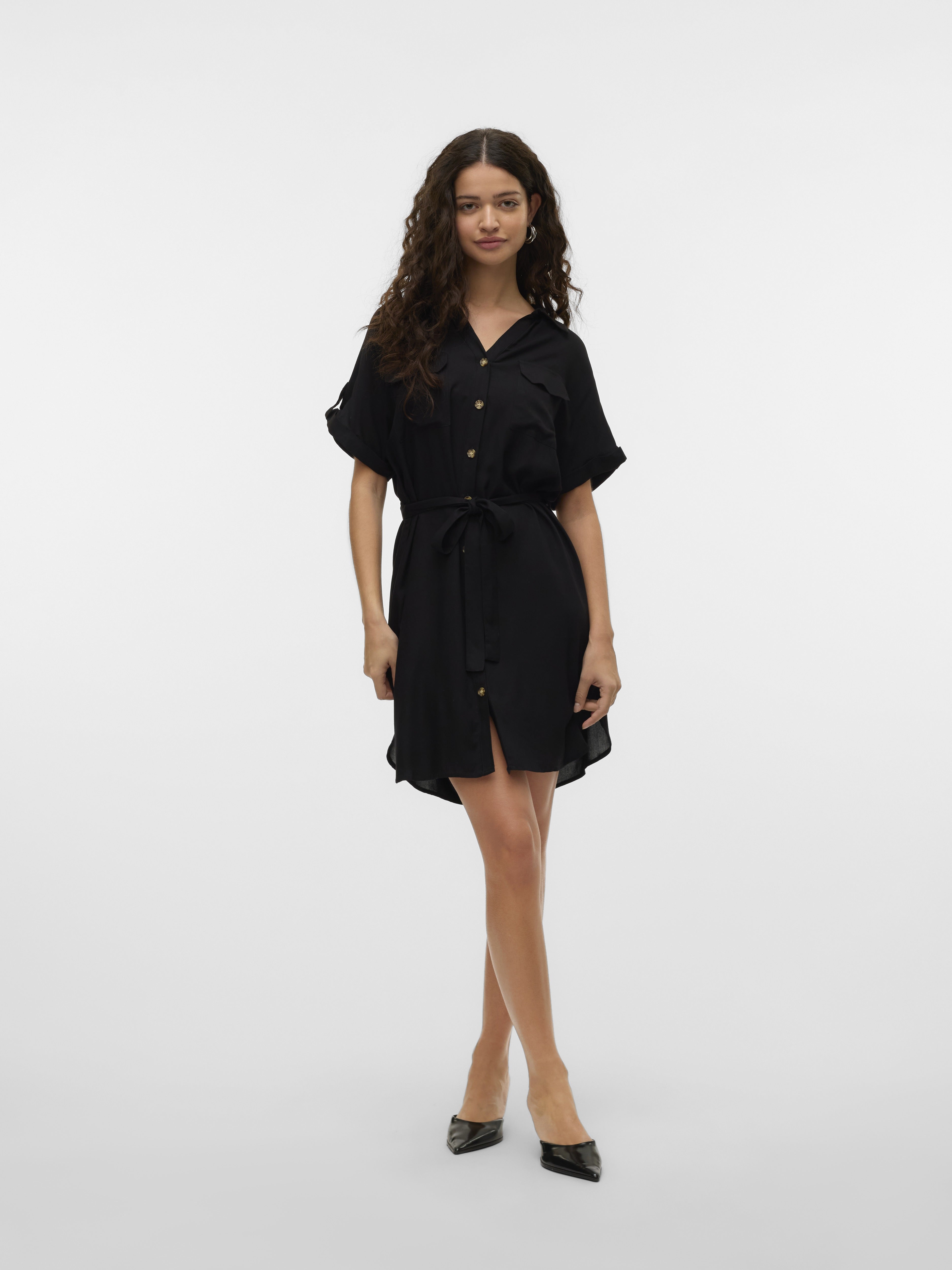 Vero Moda Damen Kleider Black