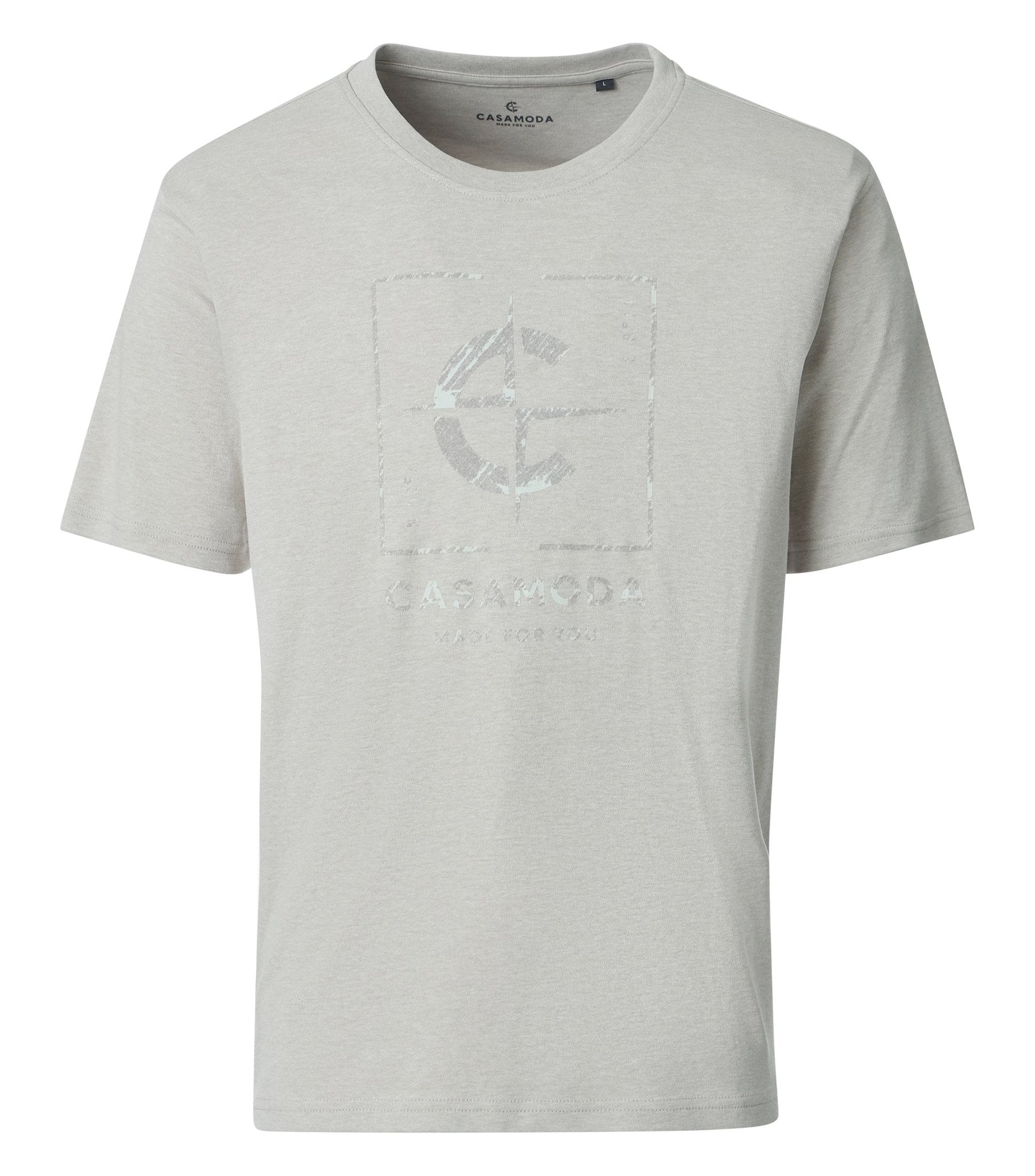 Casa Moda Herren T-Shirts kurz Beige