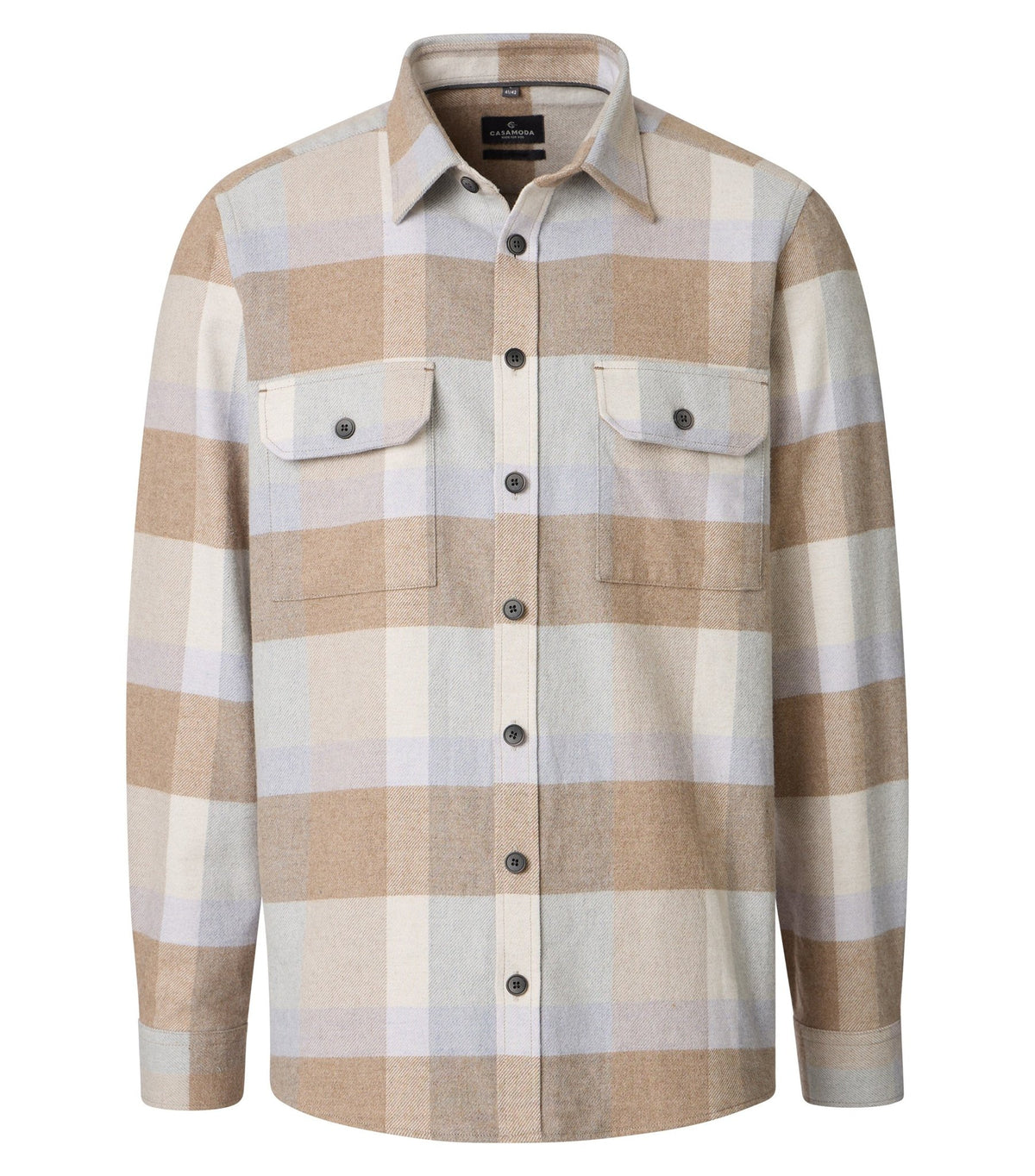 Casa Moda Herren Hemden Beige