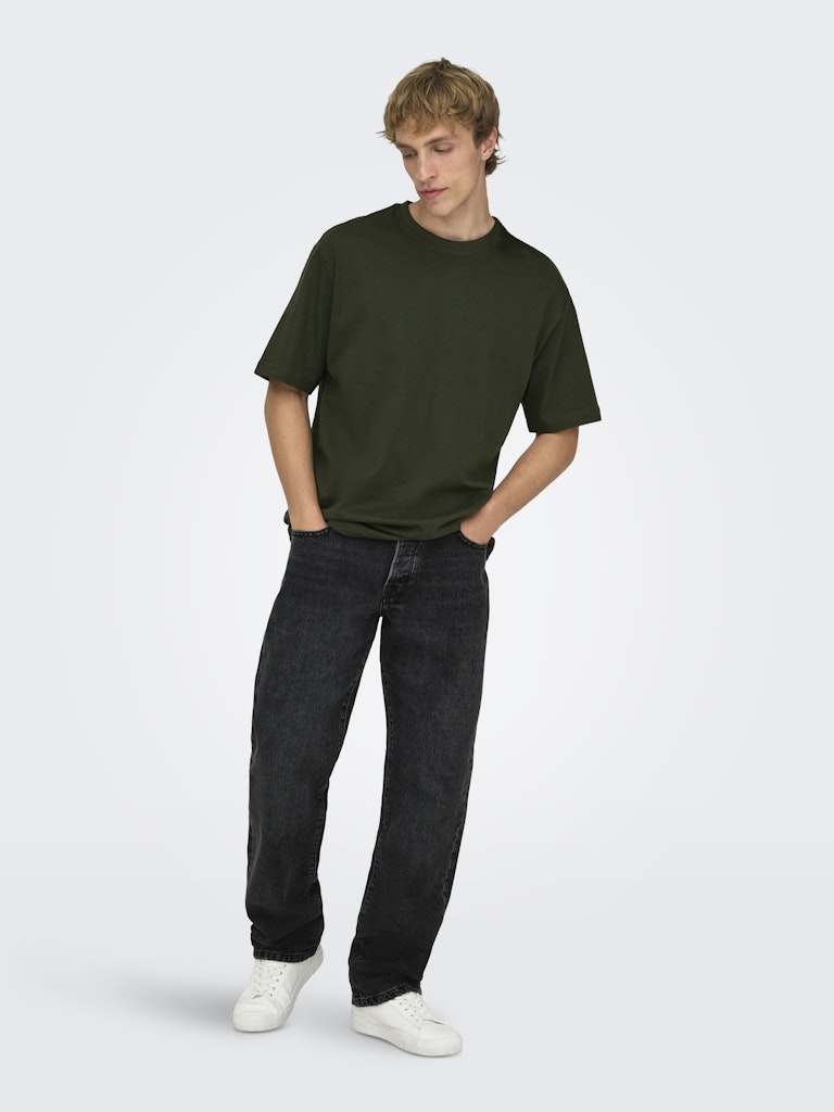 Only & Sons Herren Jeans Black Denim