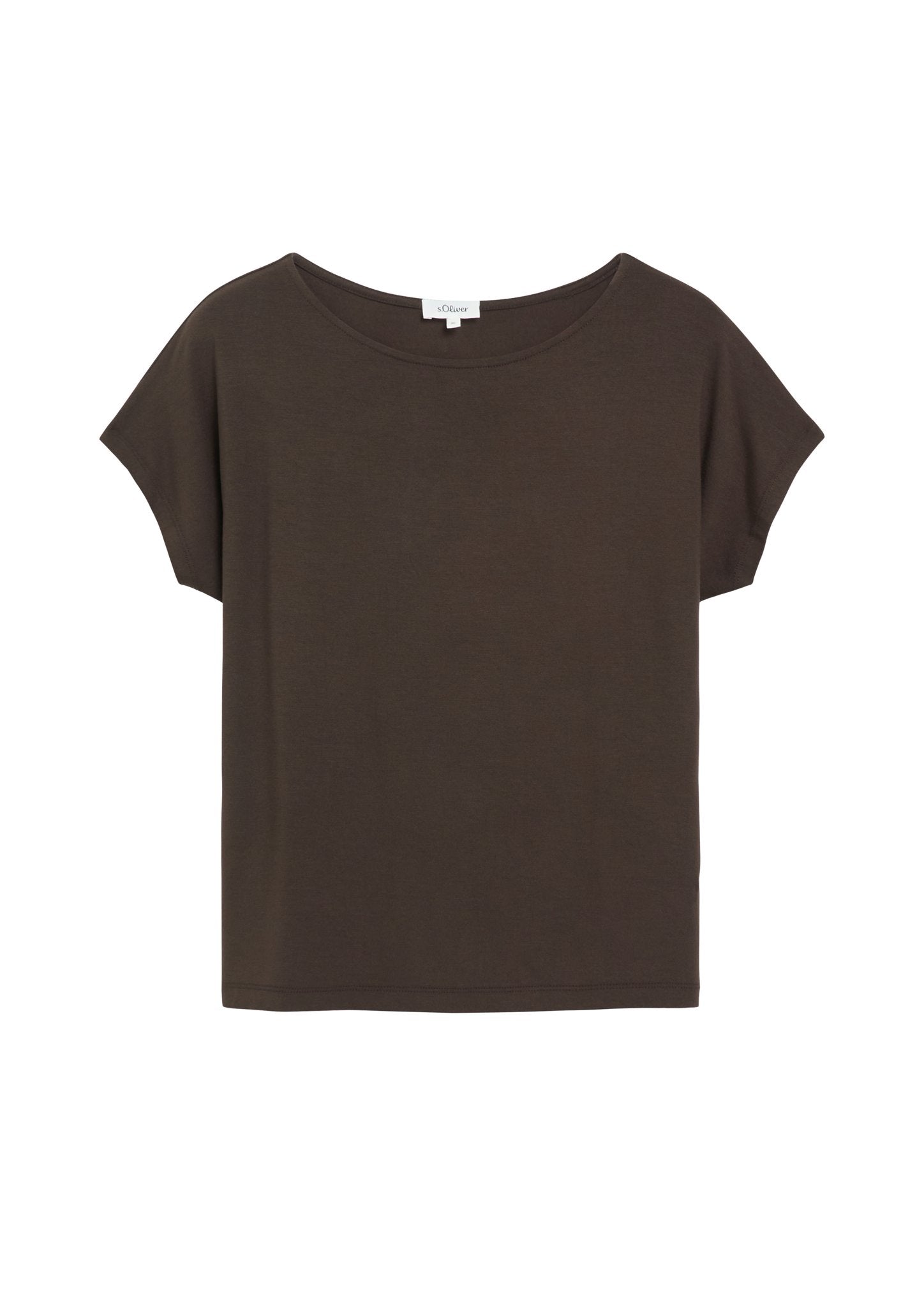 S. Oliver red Damen T-Shirts Brown