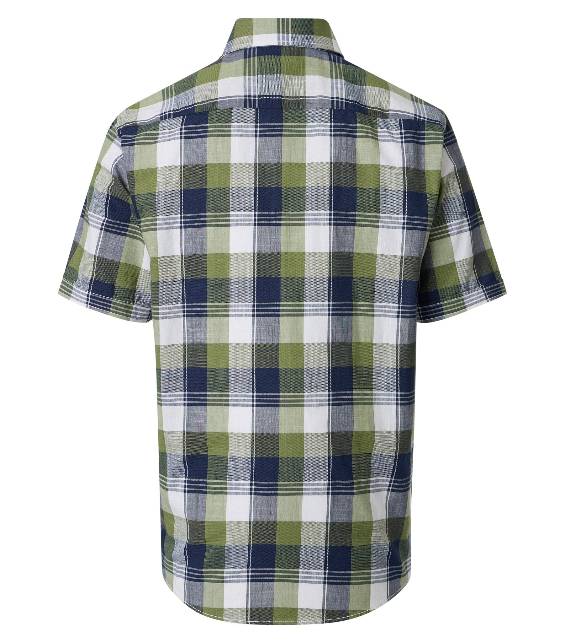 Casa Moda Herren Hemden kurz Gruen