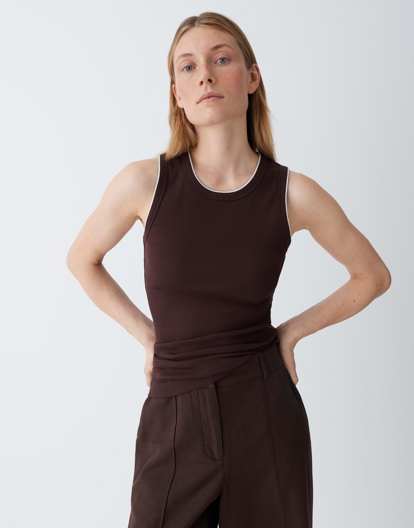 Opus Damen T-Shirts Coffee Bean