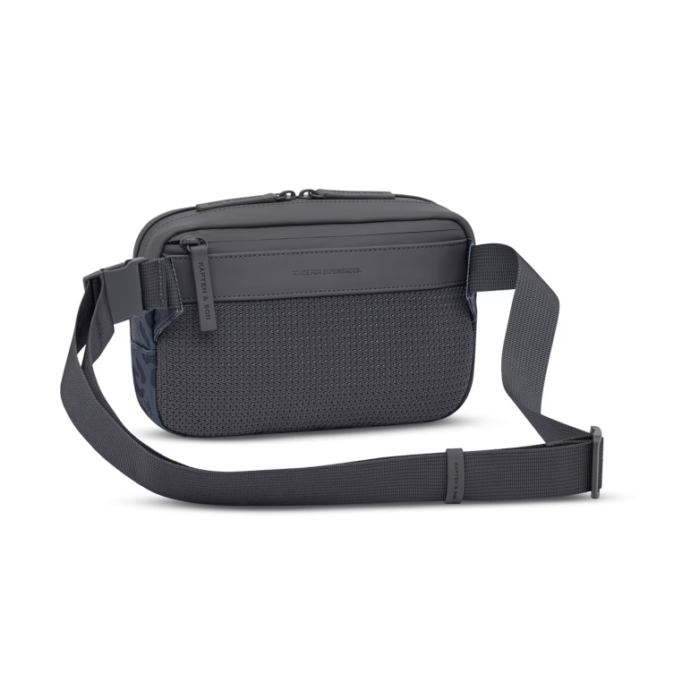 Kapten & Son Handtasche Bergen Pro Crossbody Leo Dark Grey
