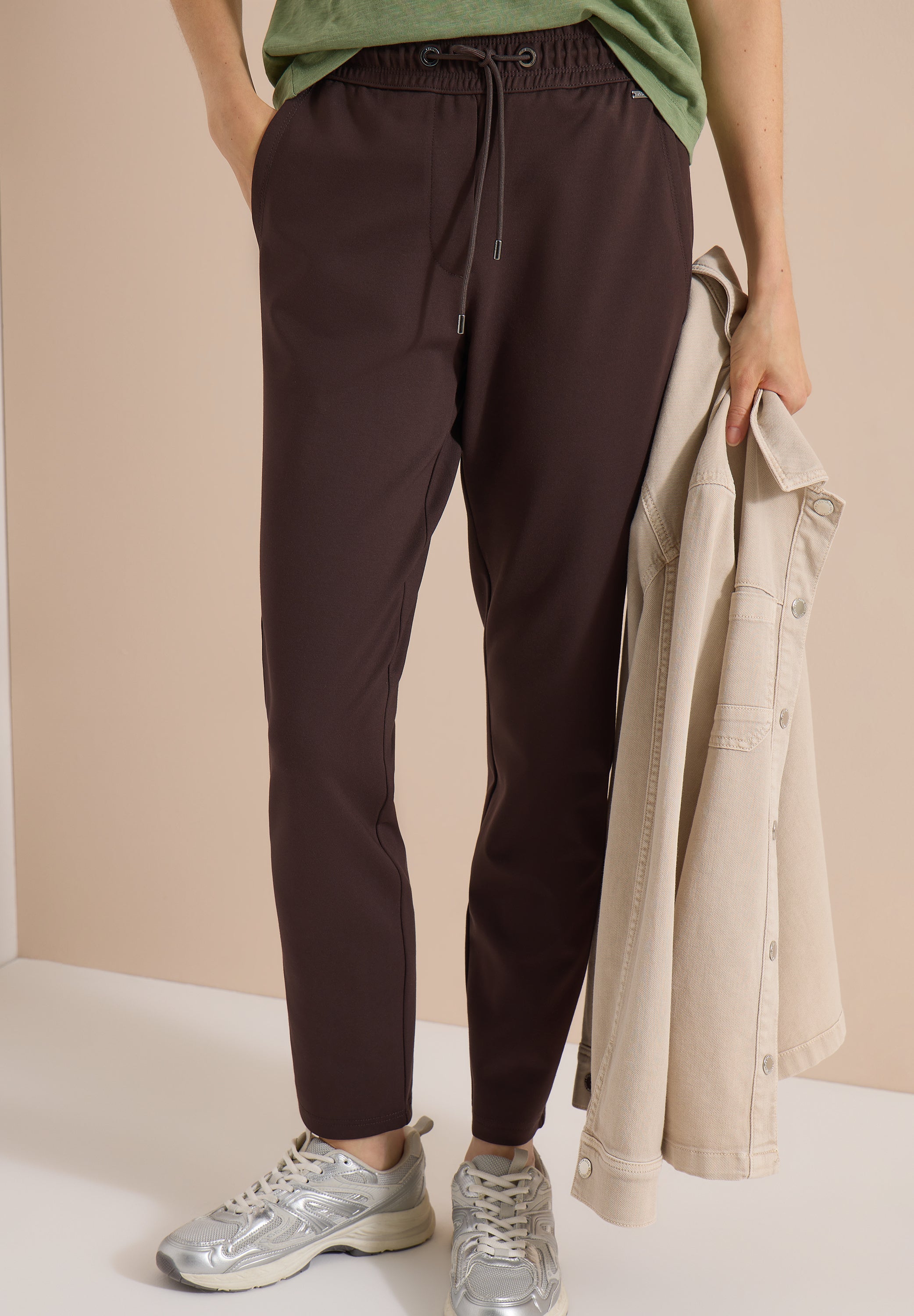 Cecil Damen Hosen Truffle B