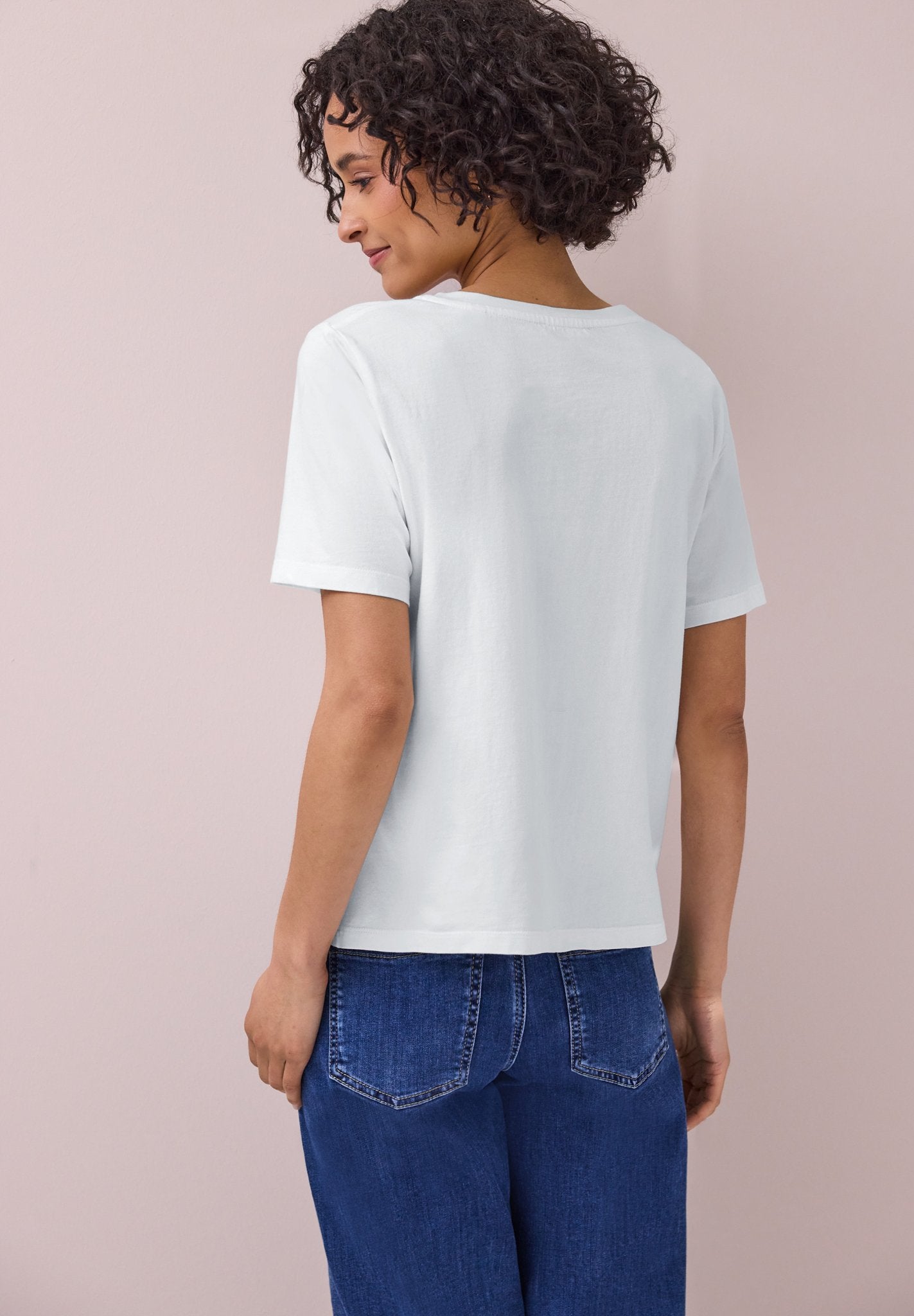 Street One Damen T-Shirts Off White