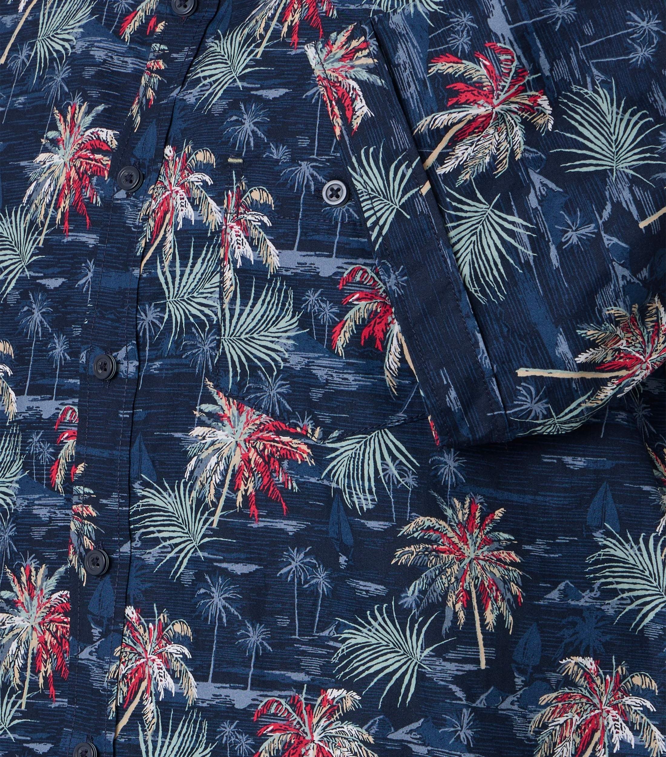 Casa Moda Herren Hemden kurz Blau