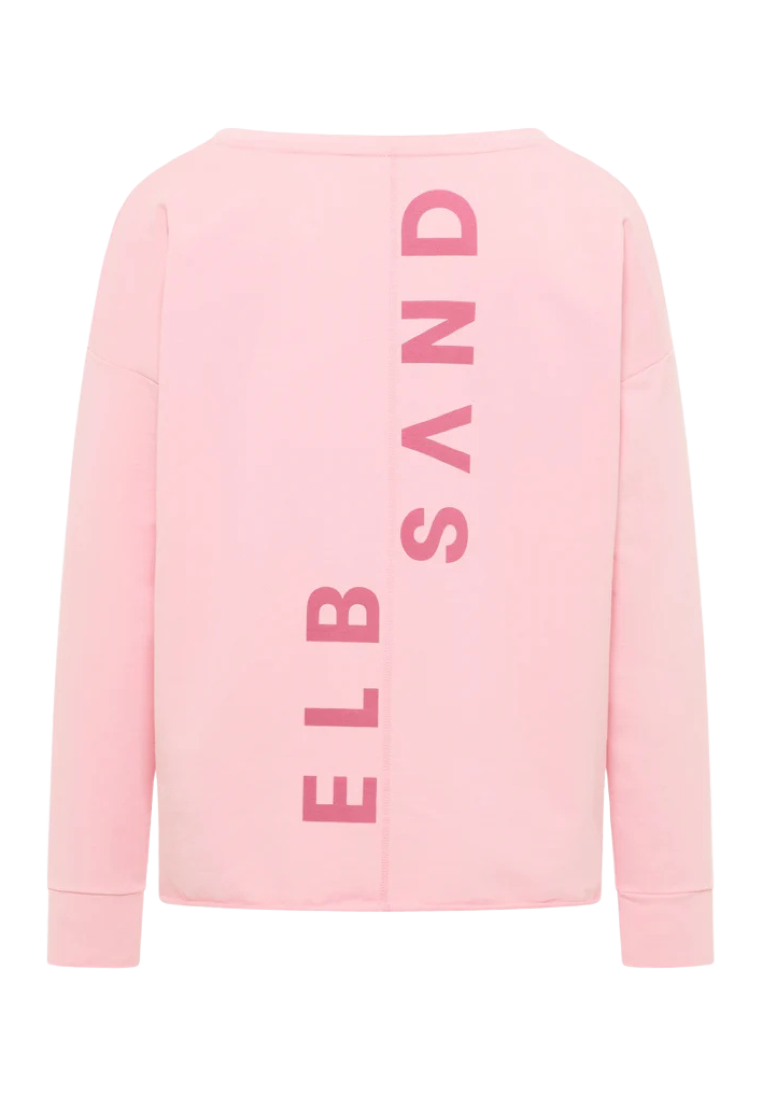 Elbsand Damen Sweatshirts Shell Pink