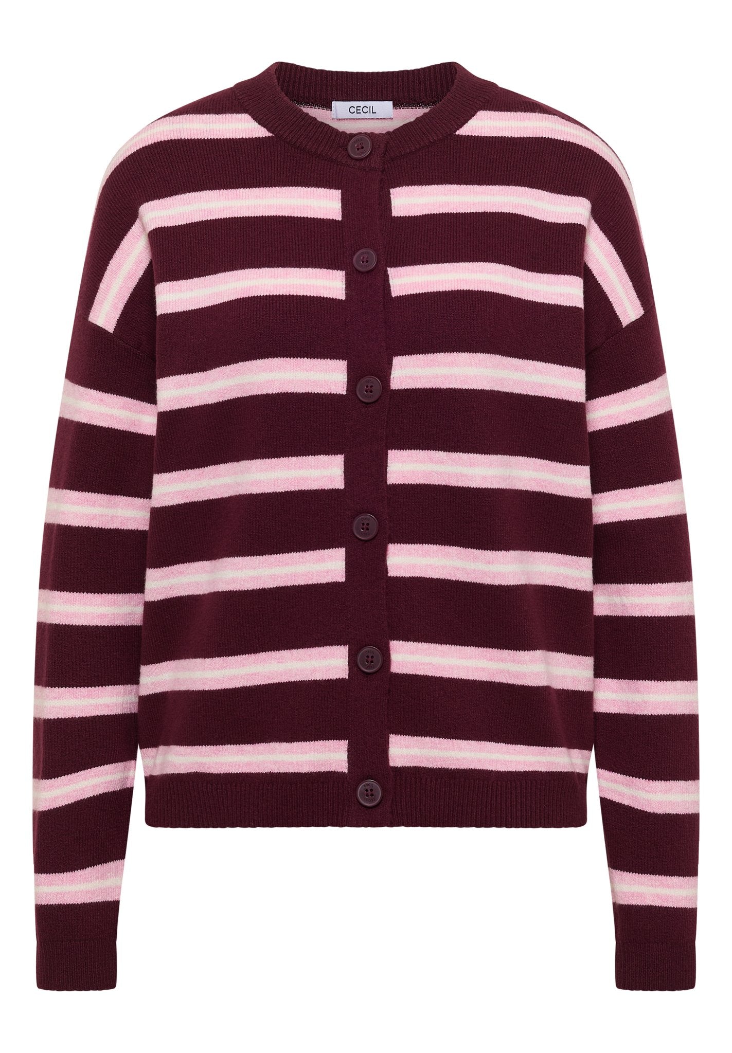 Cecil Damen Strickjacken Red Wine