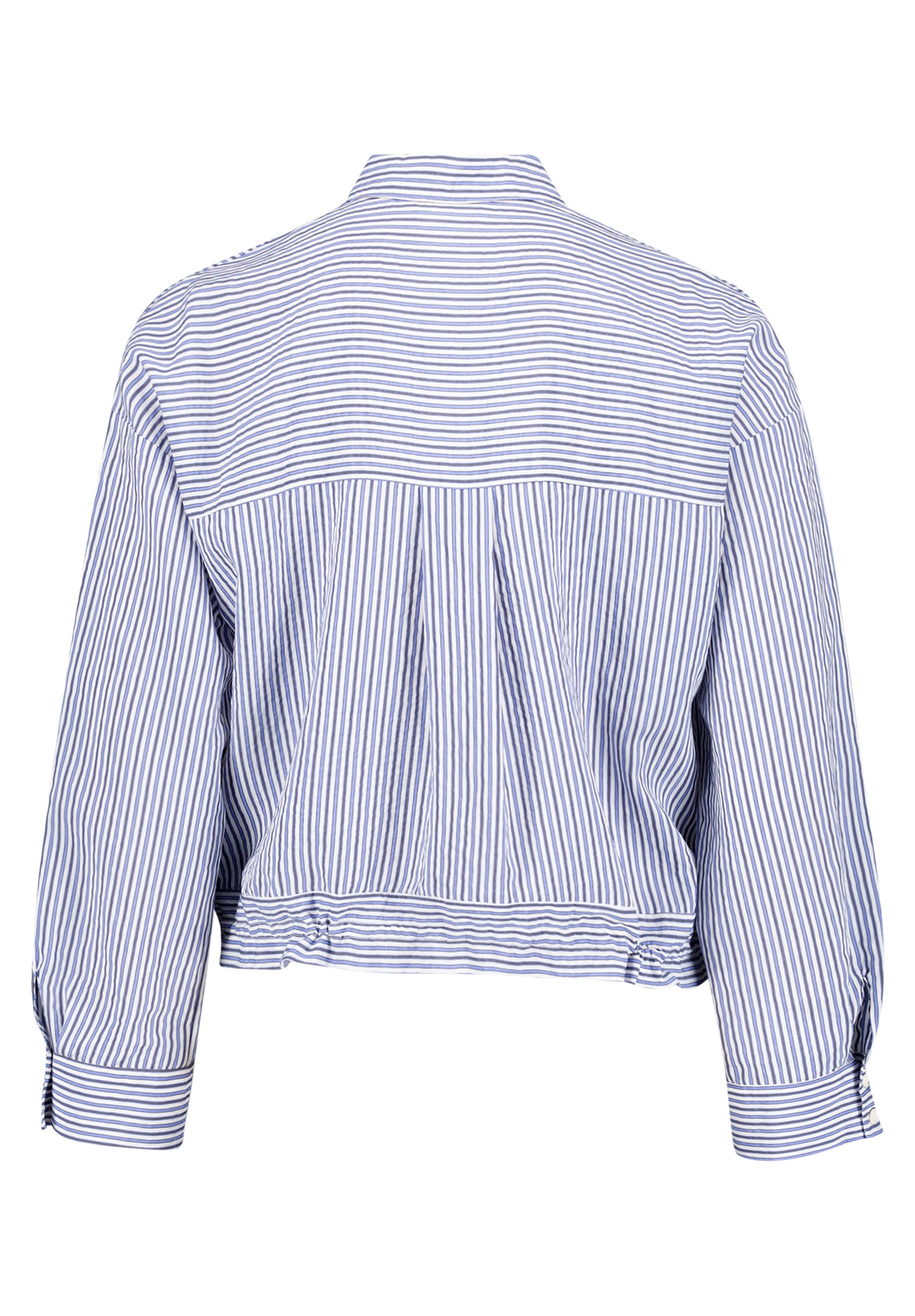 Cartoon Damen Blusen Blue/White