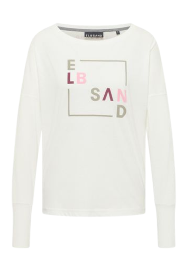 Elbsand Damen T-Shirts Cloud Whi