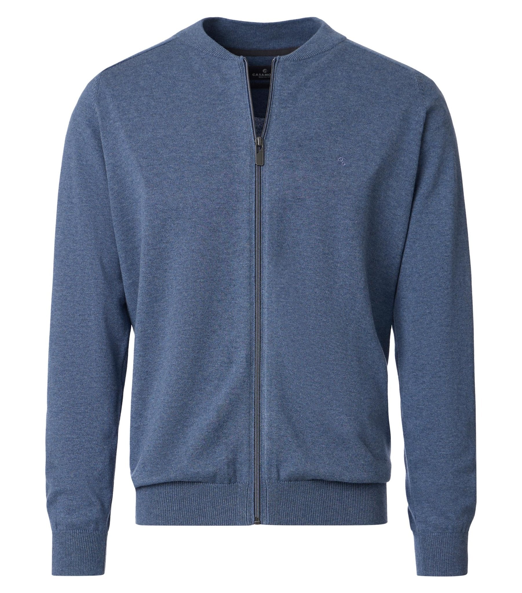 Casa Moda Herren Strickjacken Blau